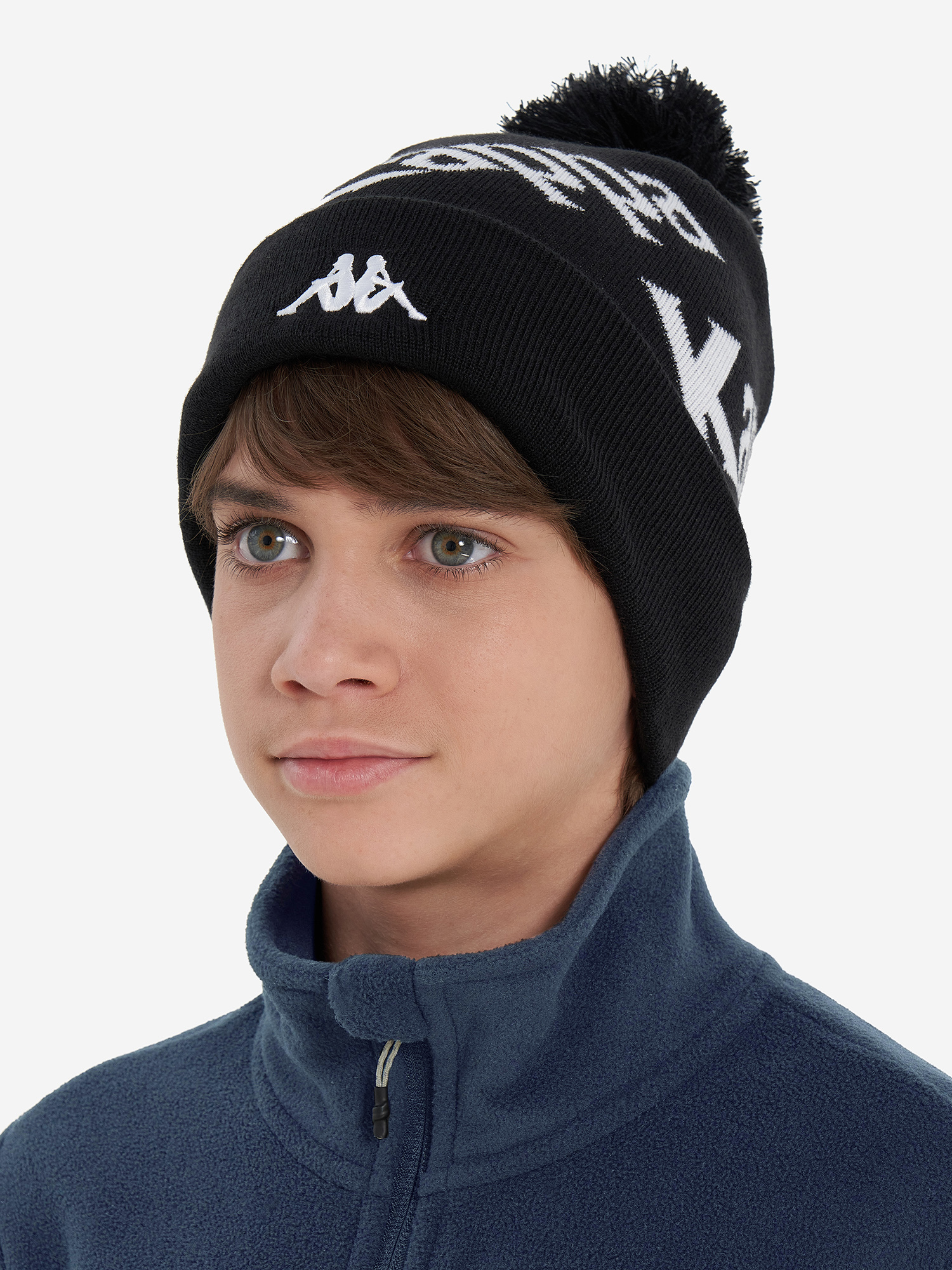 Шапка для мальчиков Kappa, Черный
