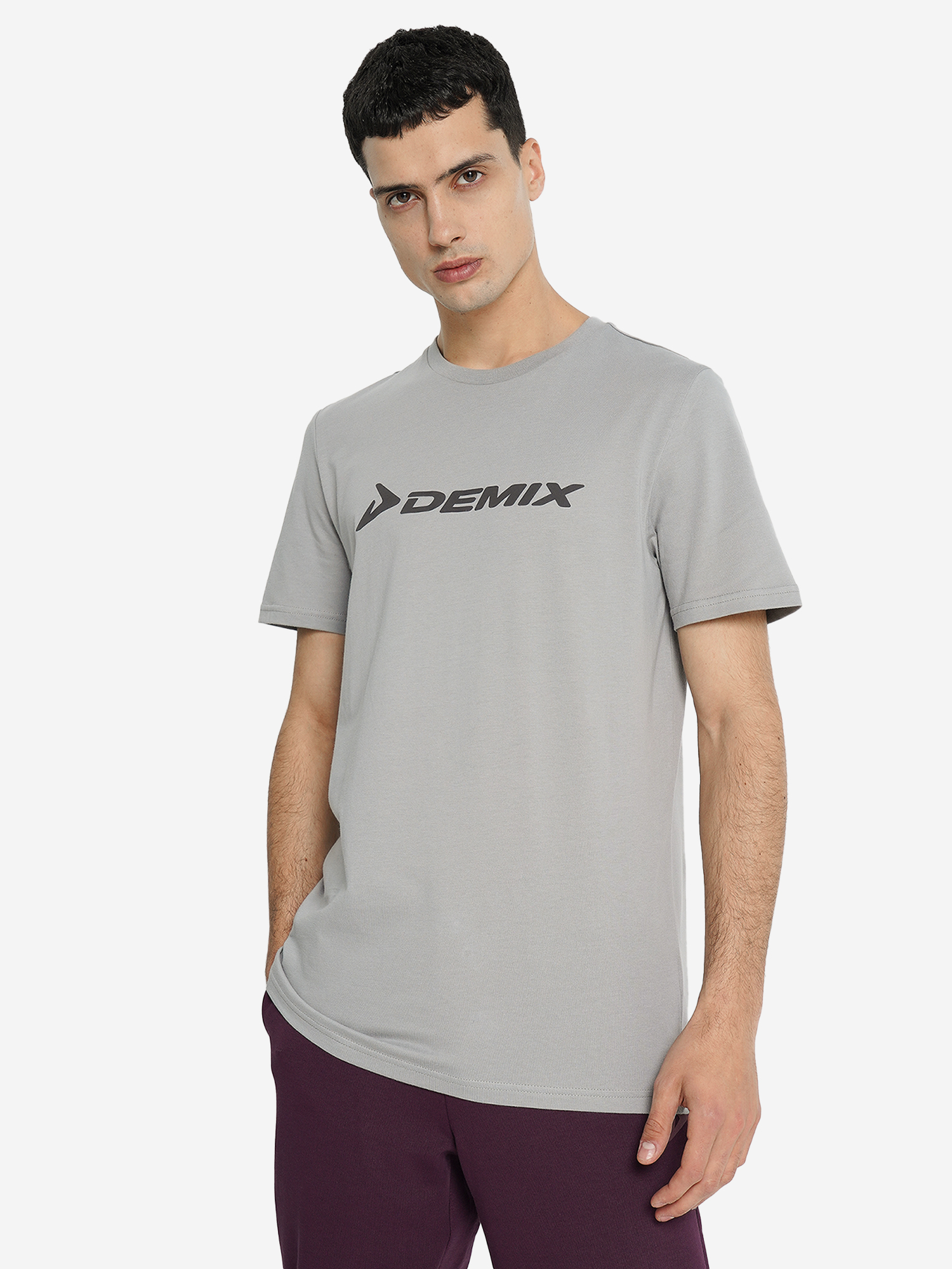 Футболка мужская оверсайз Demix, Серый