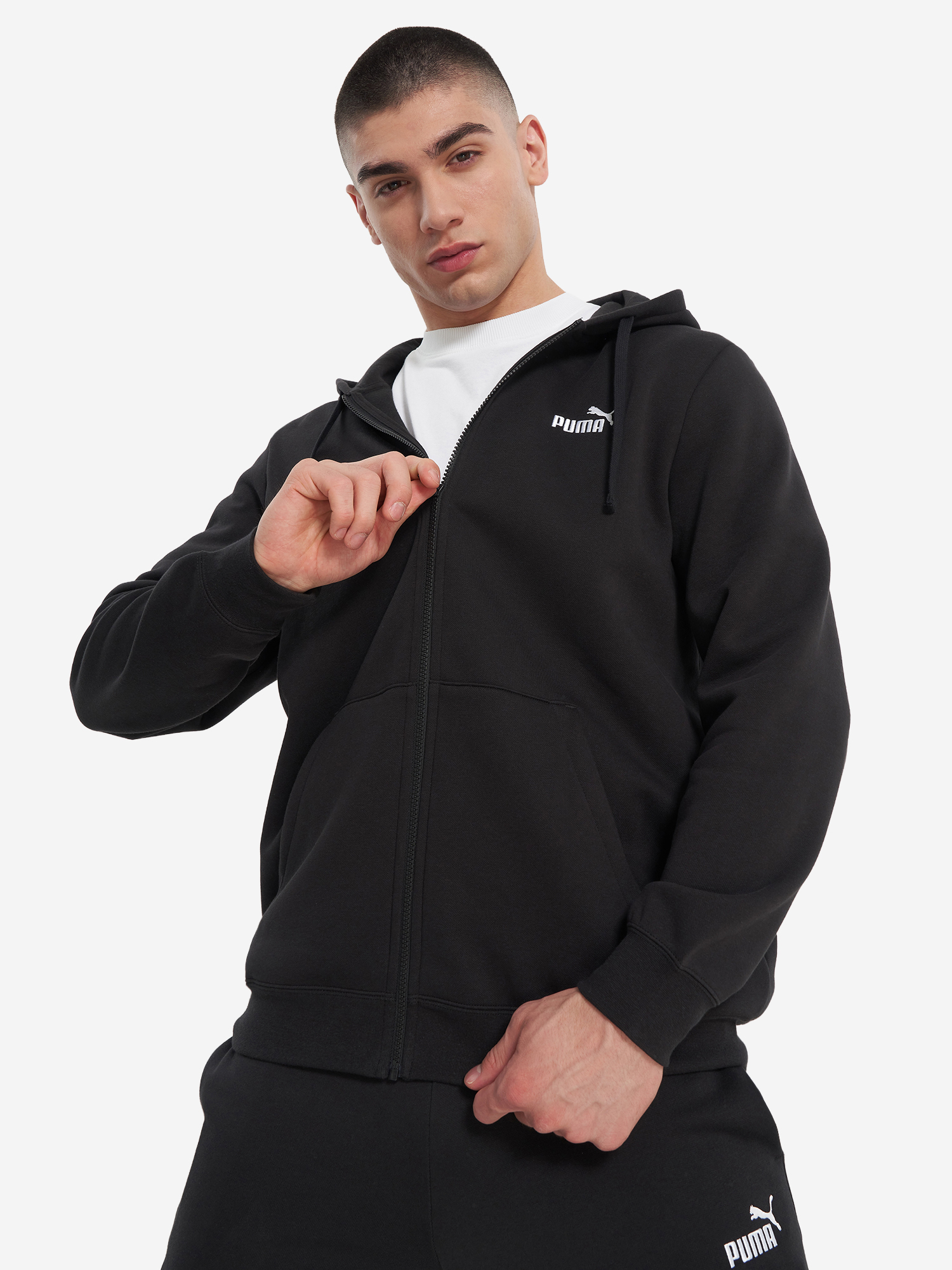 Толстовка мужская PUMA Ess No. 1 Logo, Черный
