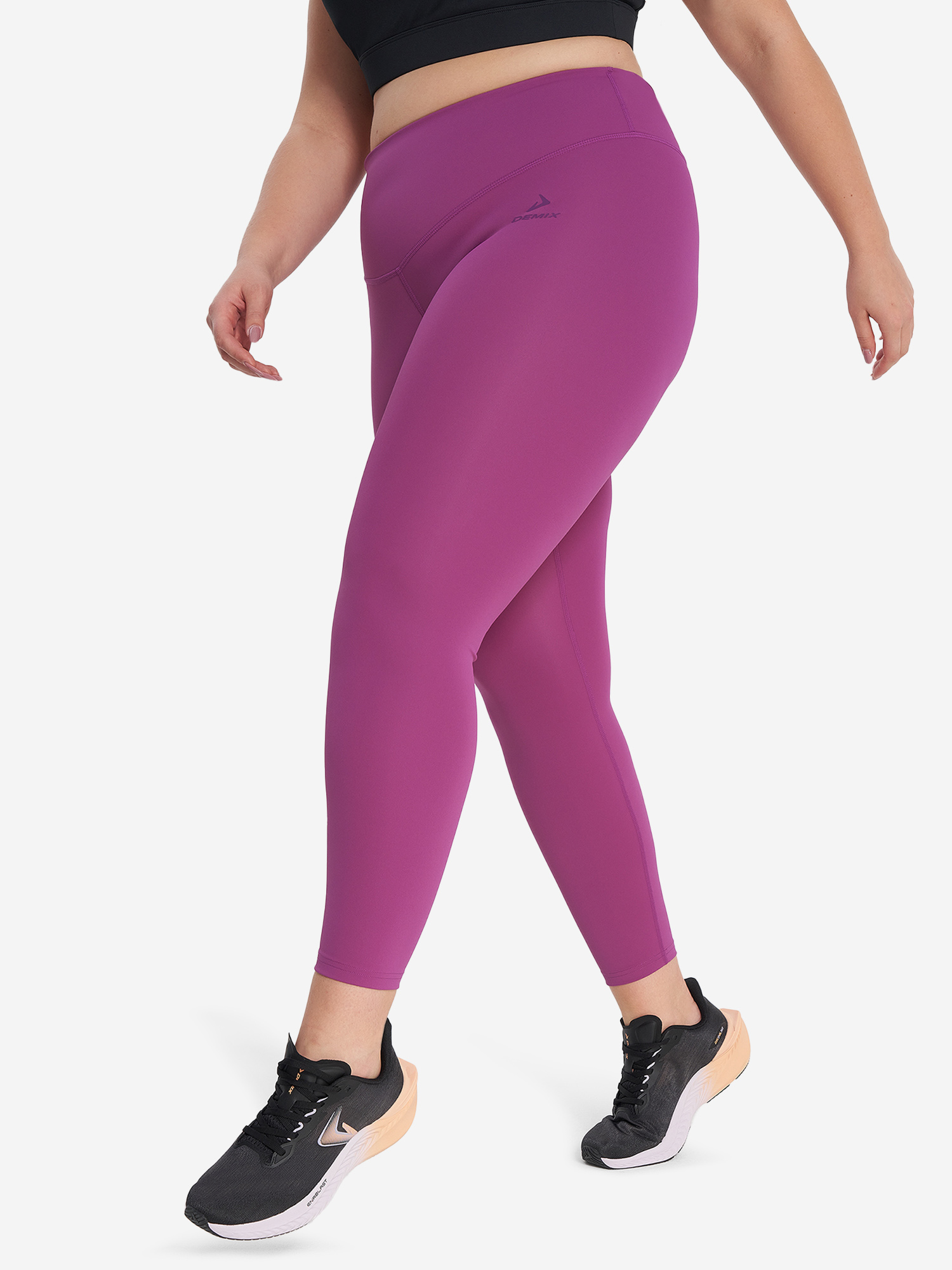 Легинсы женские Demix ActiveMove, Plus Size, Фиолетовый