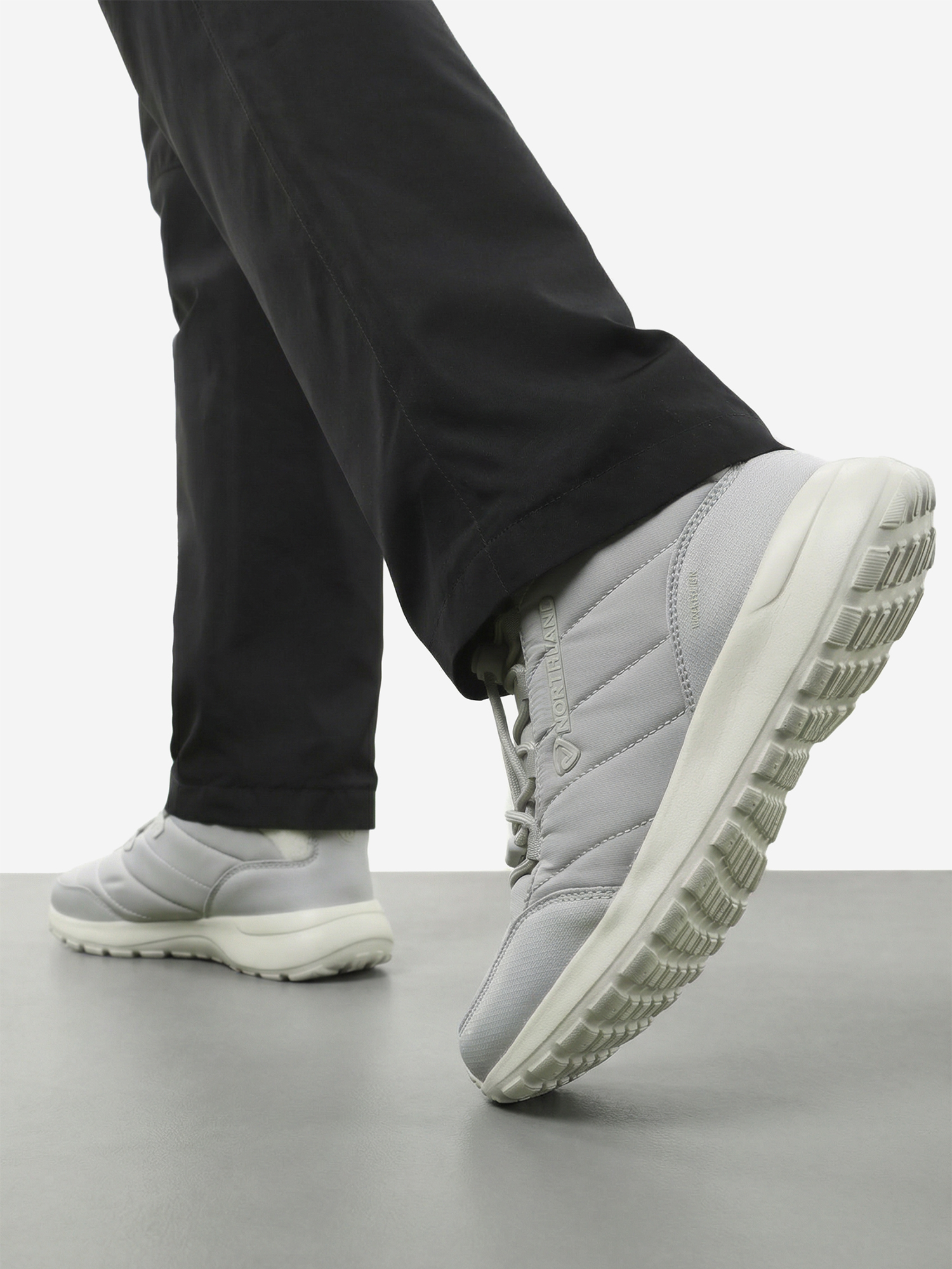 Ботинки утепленные женские Northland Burst Slip-On, Серый