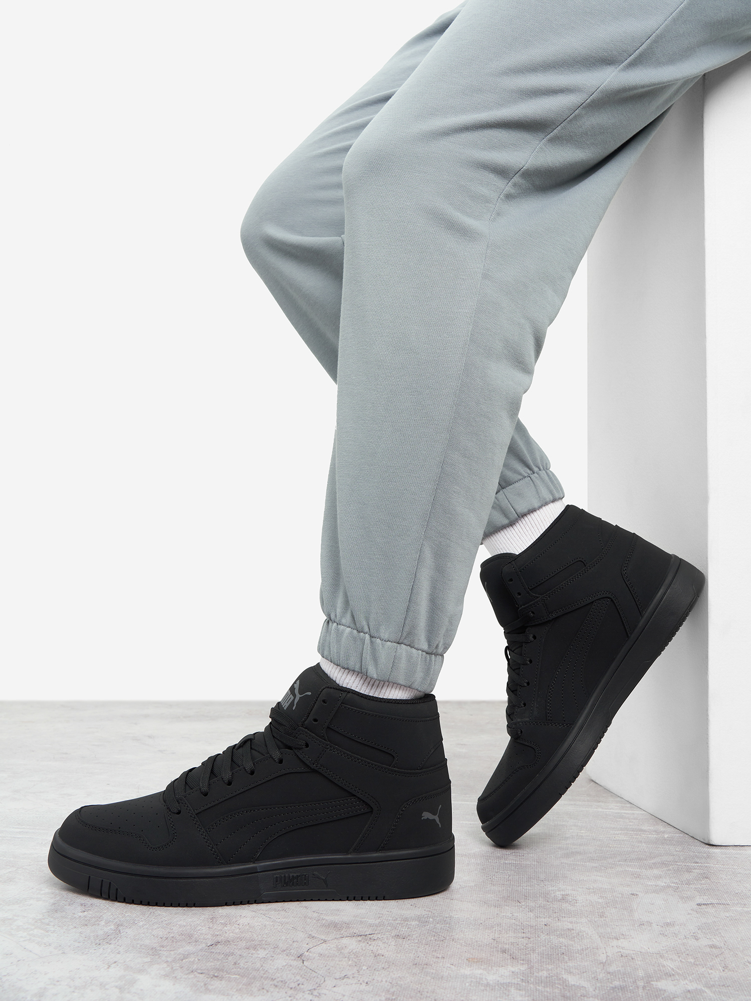 Кеды мужские PUMA Rebound, Черный