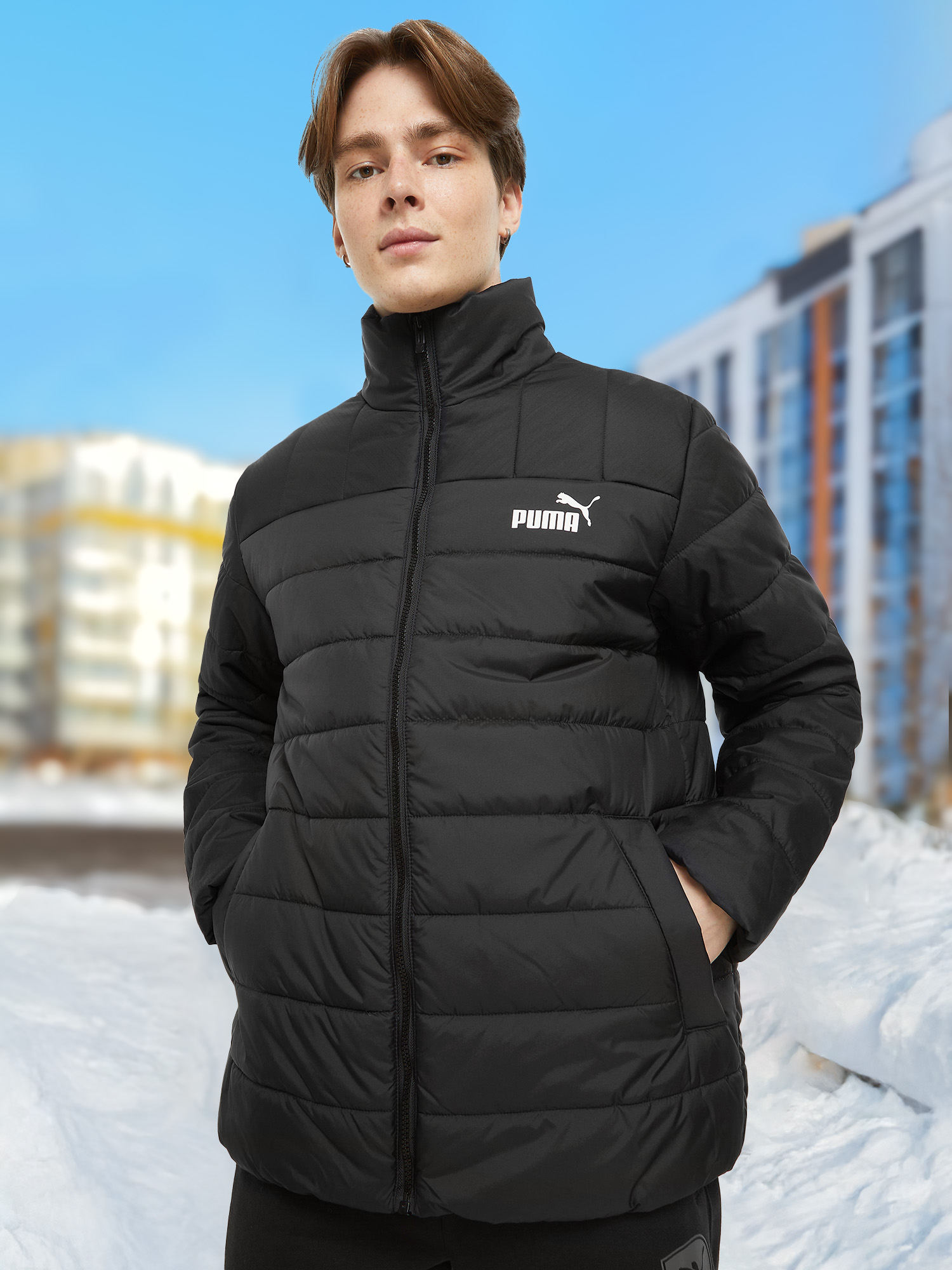 Куртка утепленная мужская PUMA, Черный