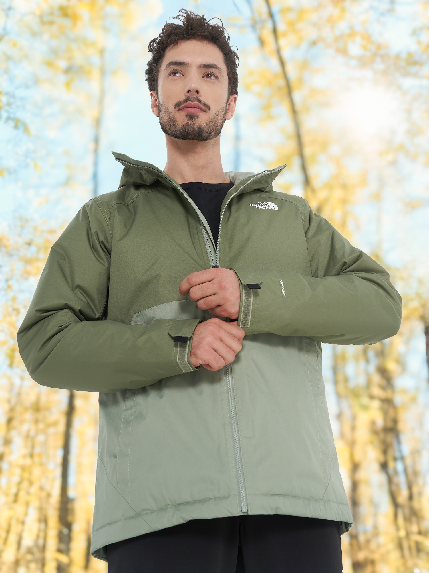 Куртка утепленная мужская The North Face Millerton Insulated, Зеленый