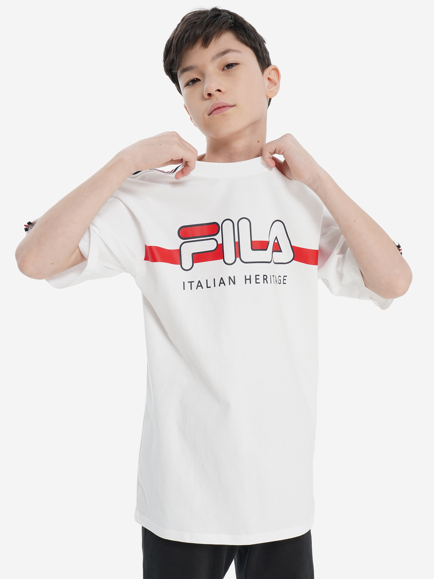 Футболка для мальчиков FILA, Белый