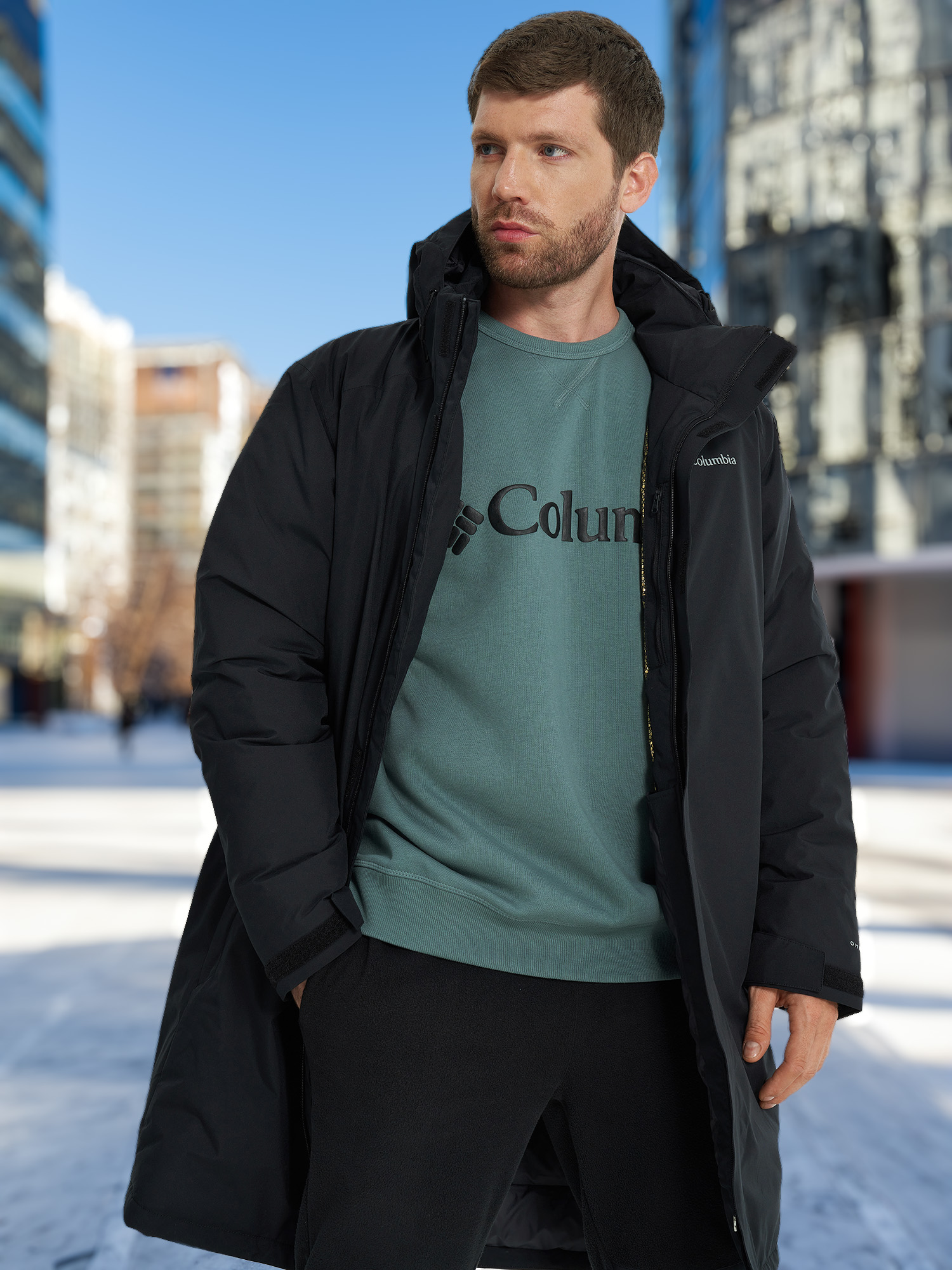 Парка мужская Columbia Arrow Trail II Parka, Черный