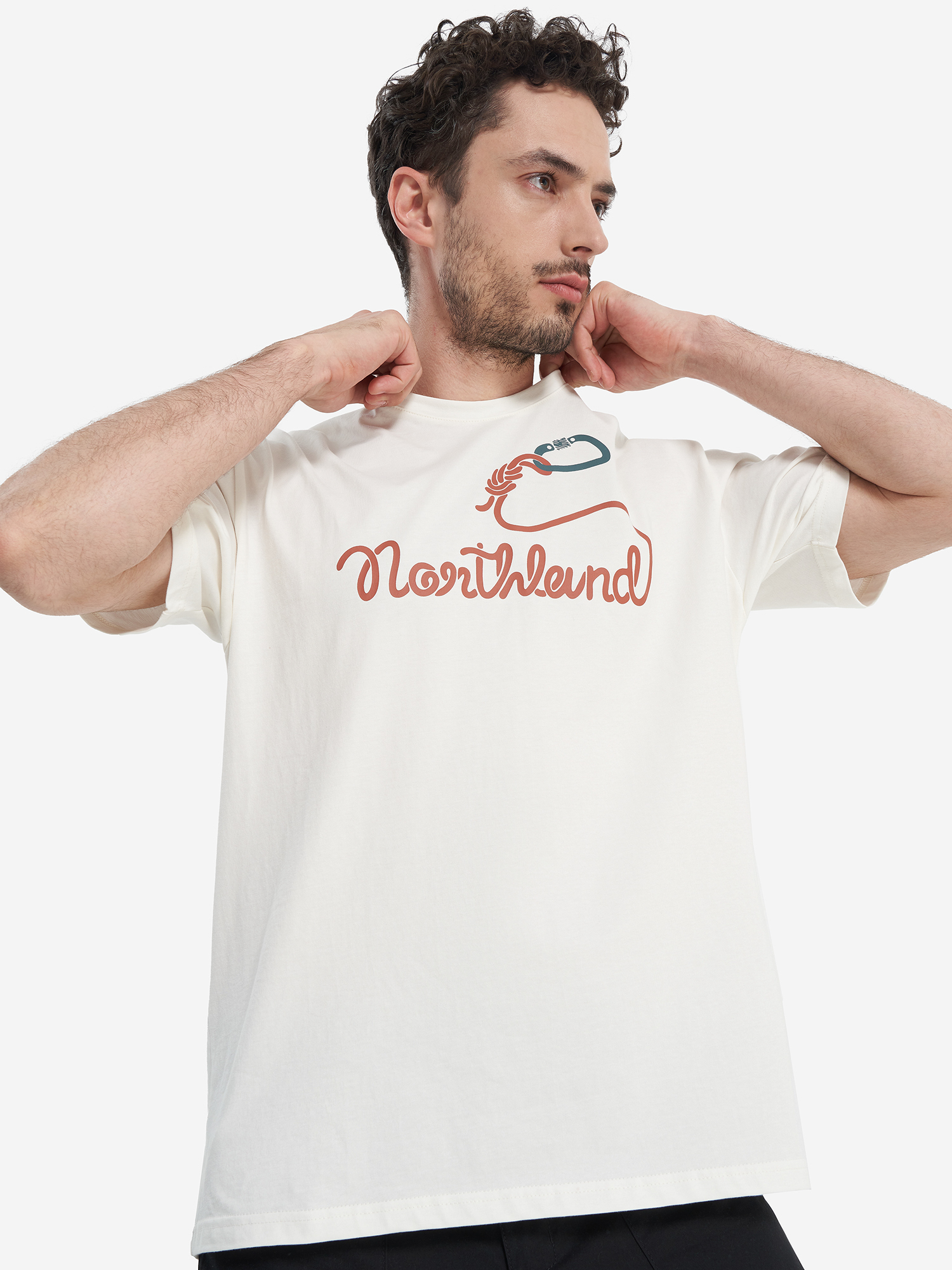 Футболка мужская Northland, Бежевый
