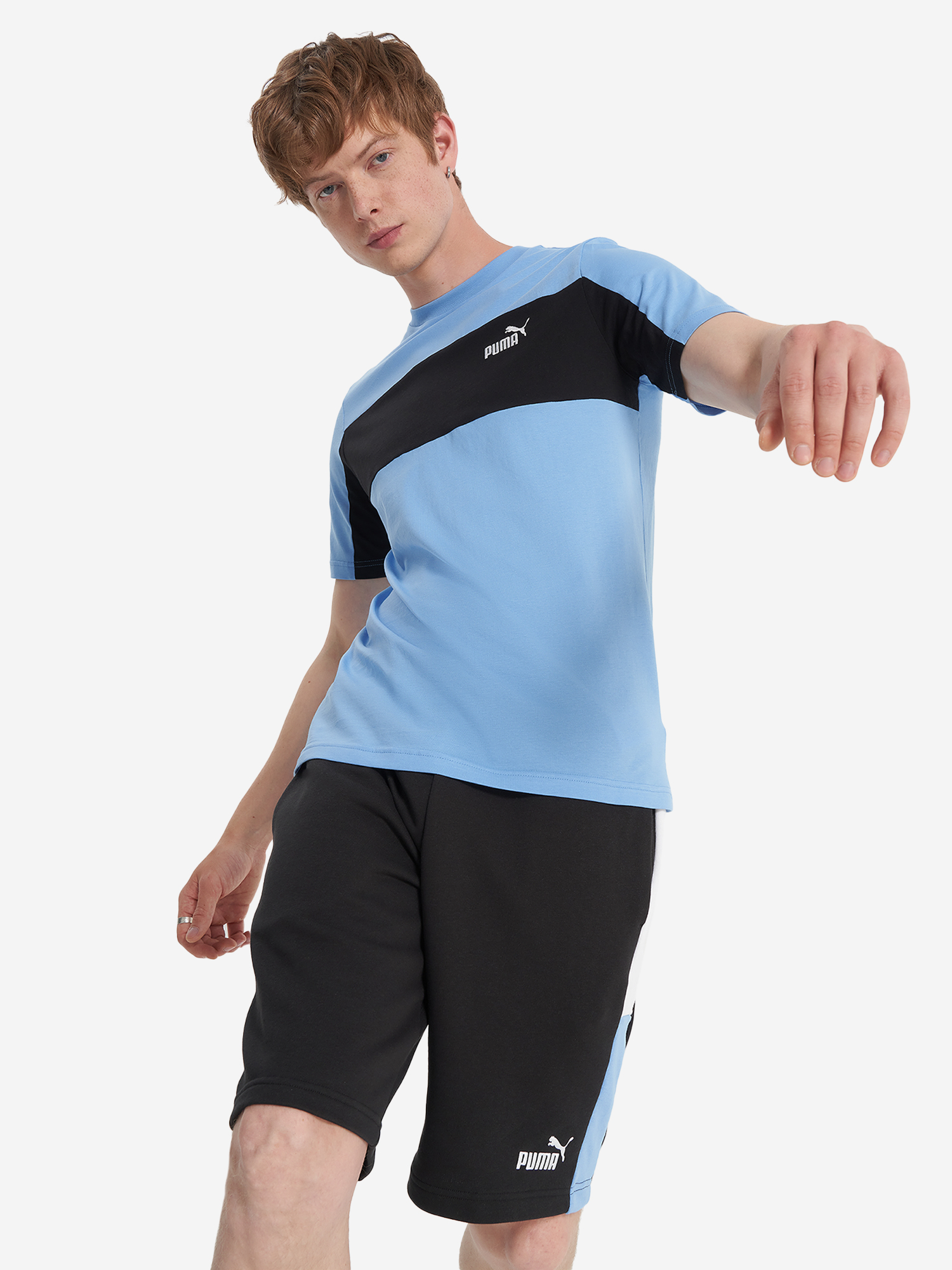 Футболка мужская PUMA, Голубой