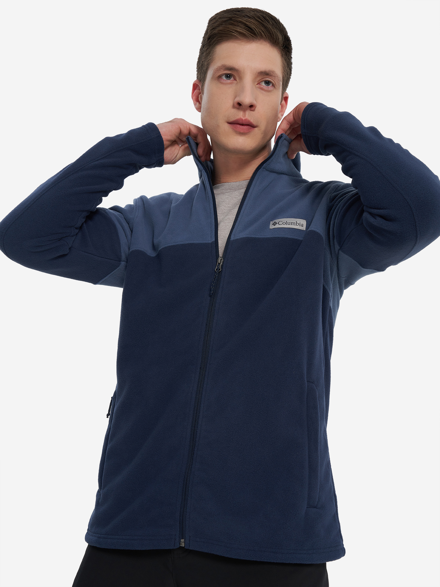 Джемпер флисовый мужской Columbia Basin Trail III Full Zip, Синий