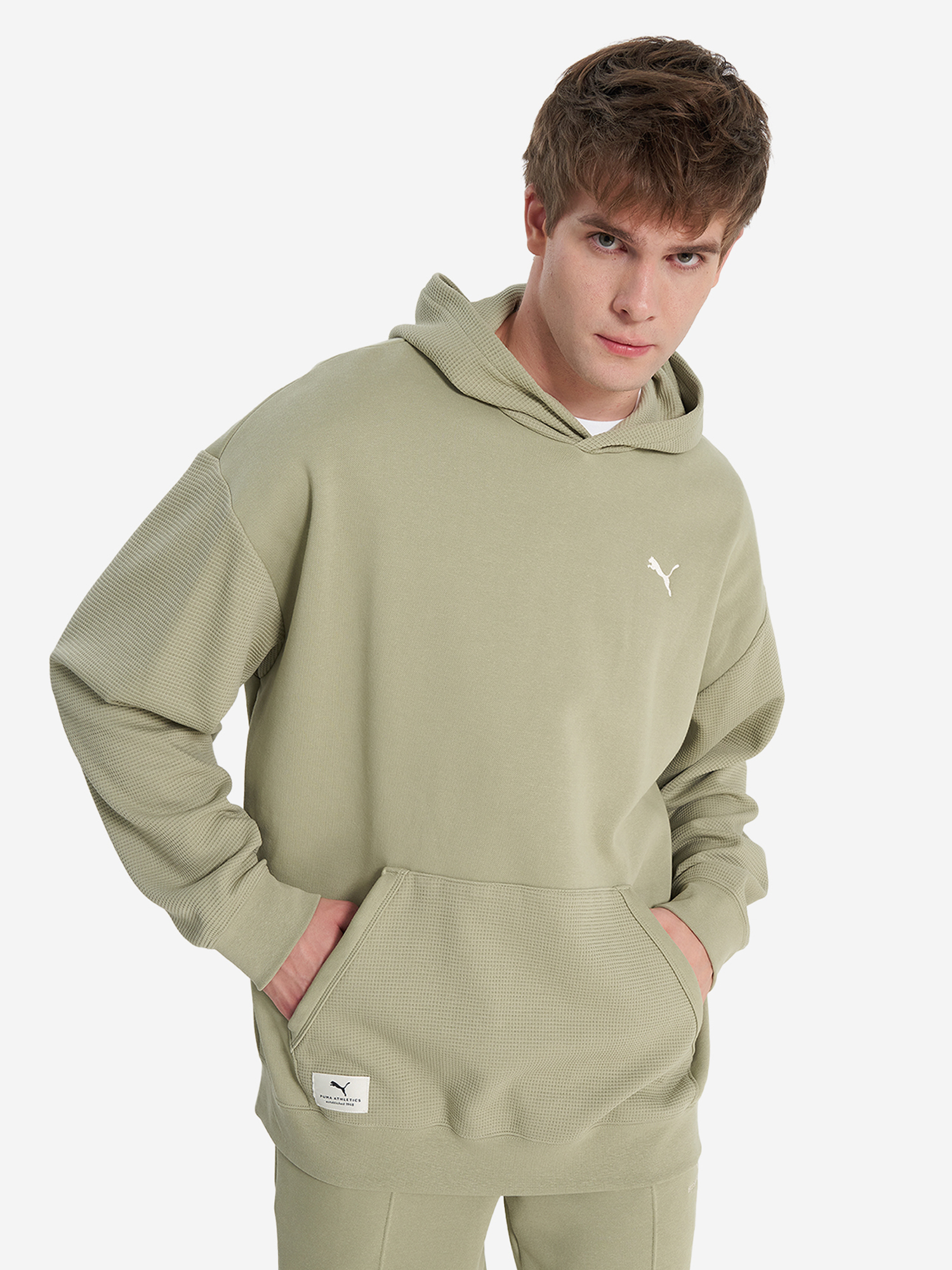 Худи мужское PUMA Class, Зеленый