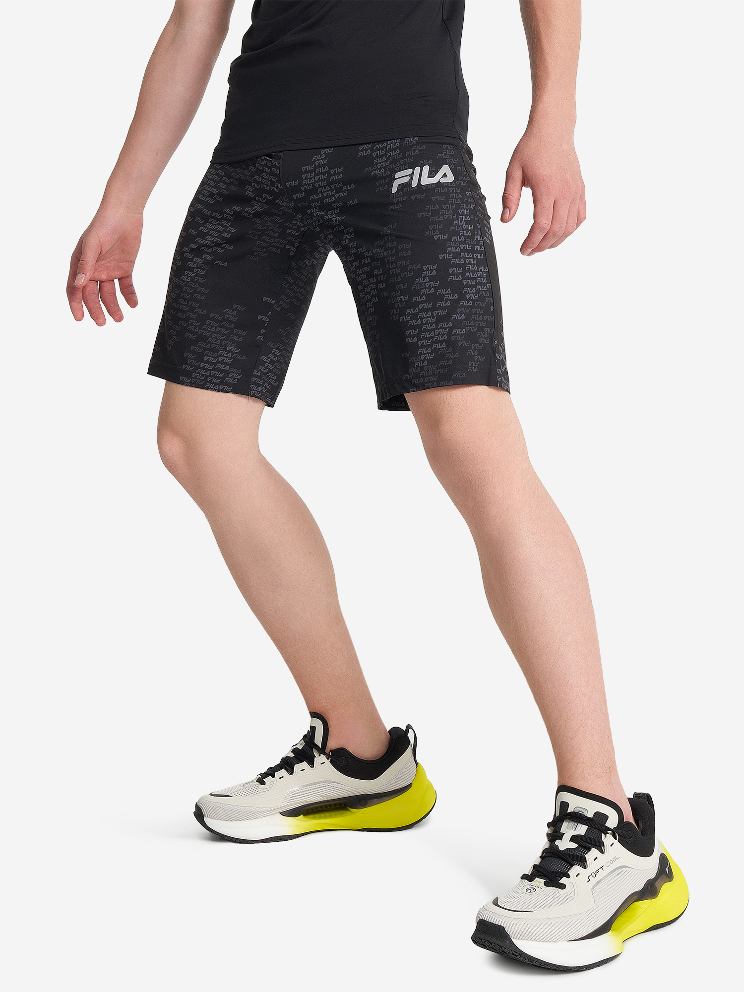 Шорты для мальчиков FILA, Черный