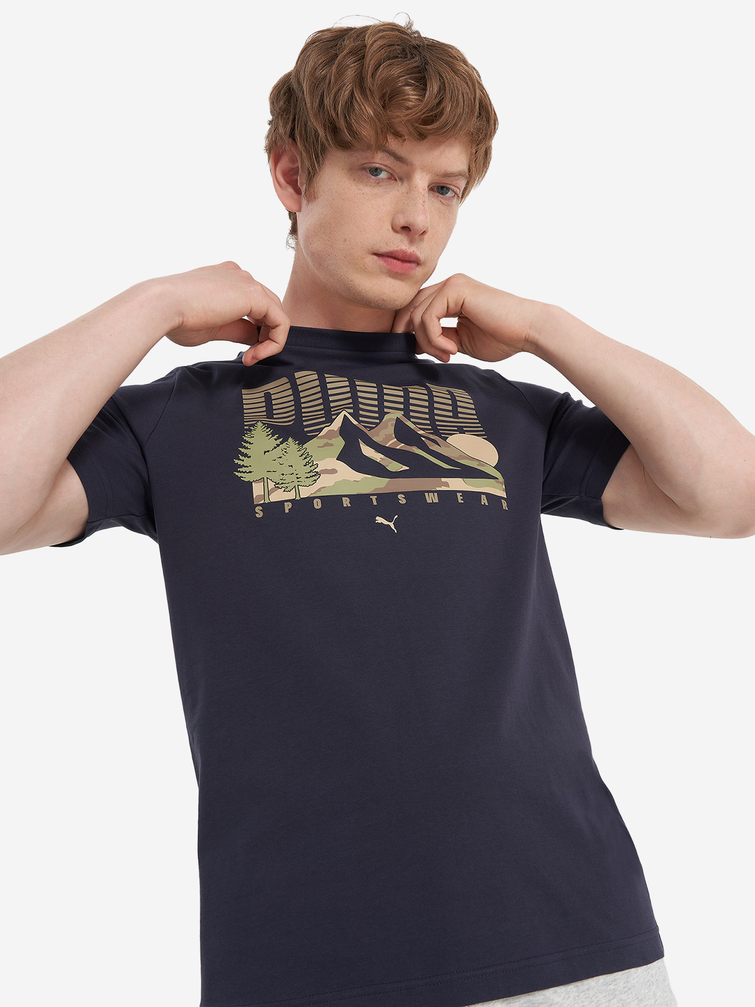Футболка мужская PUMA, Синий