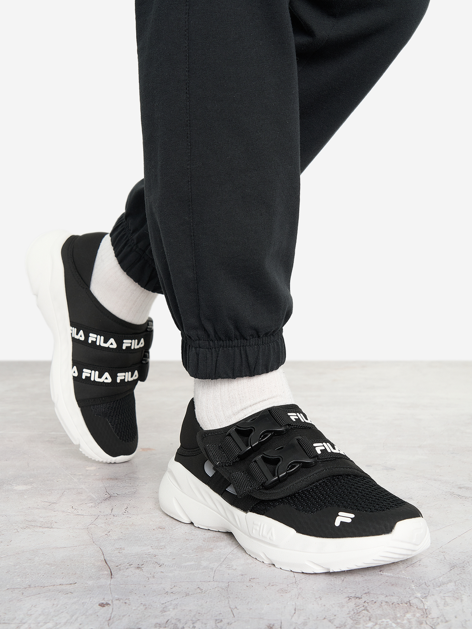 Кроссовки для мальчиков FILA Naite Smr, Черный