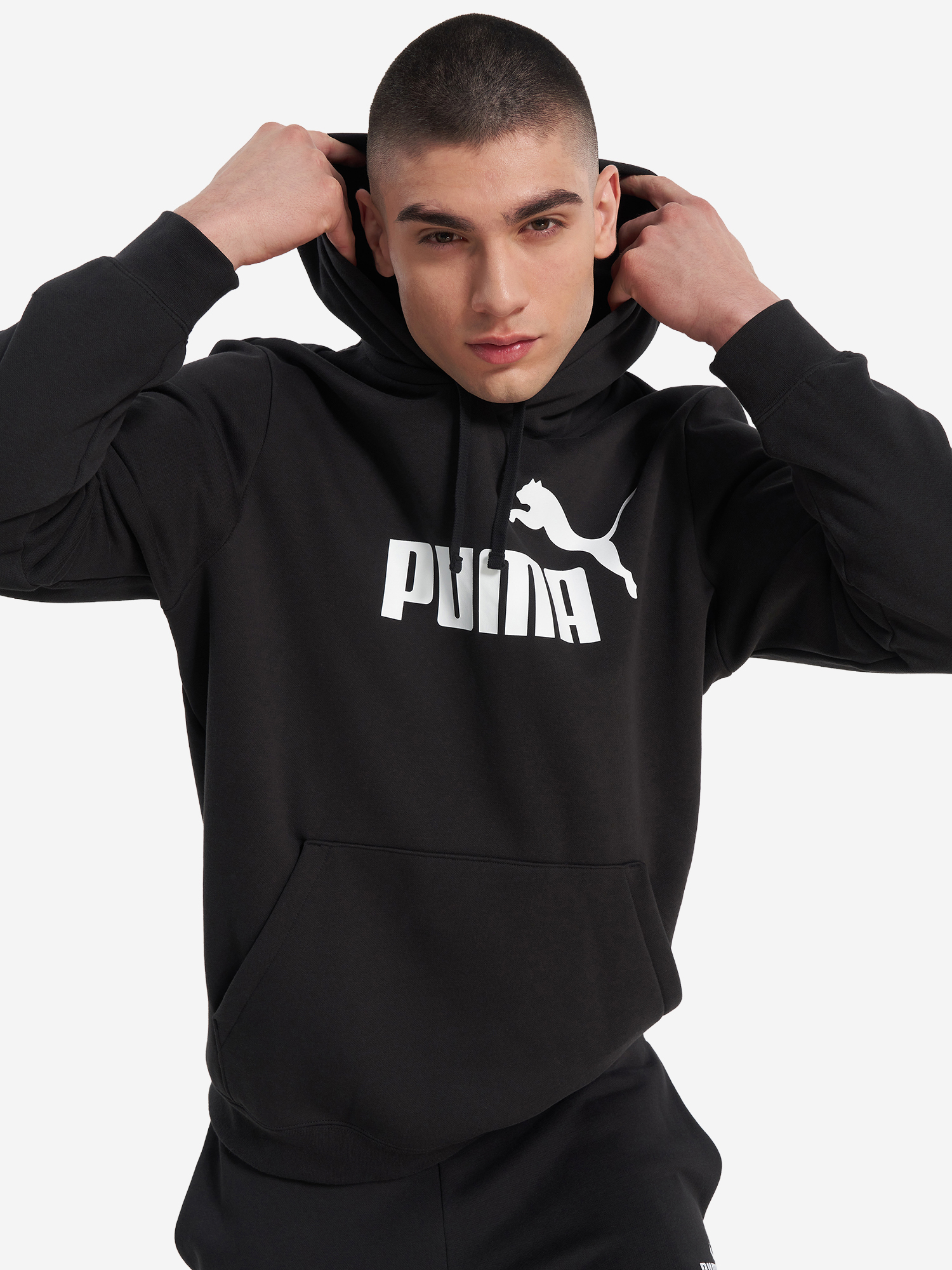 Худи мужское PUMA Ess No. 1 Logo, Черный
