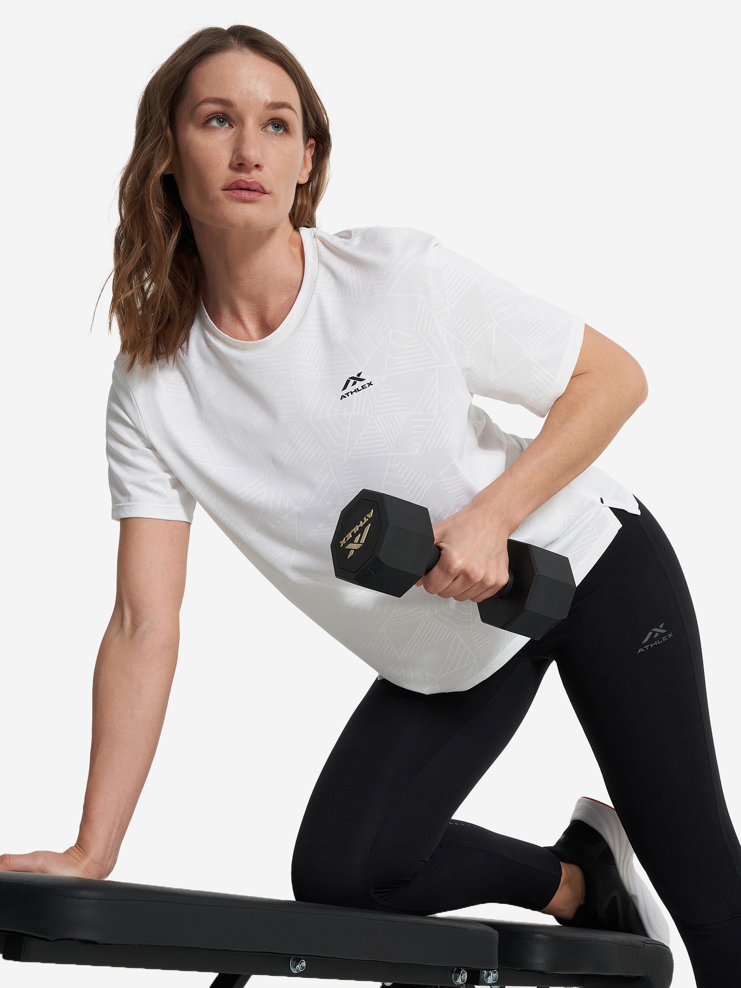 Футболка женская Athlex, Белый