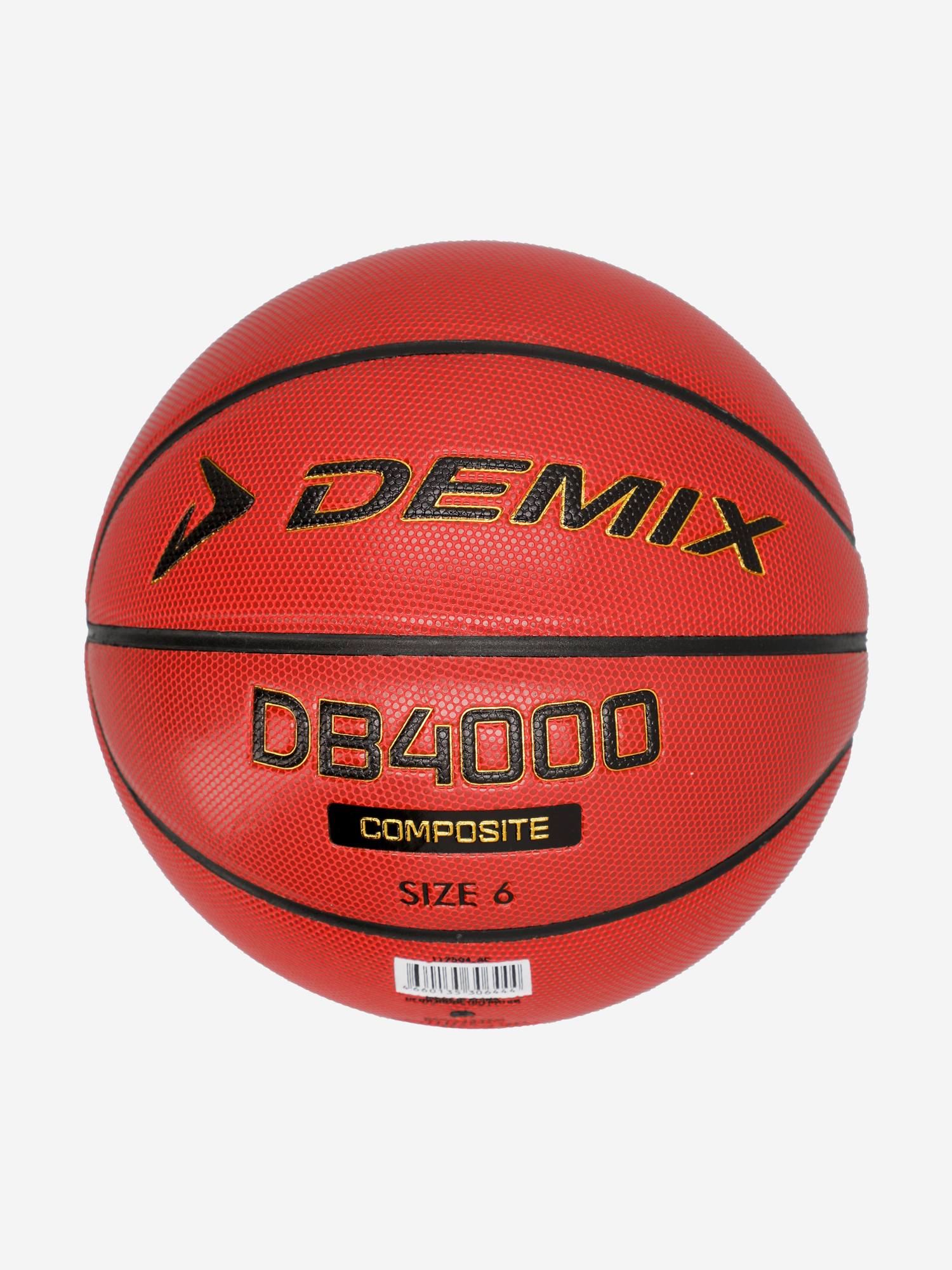 Мяч баскетбольный Demix DB4000 Composite, Красный