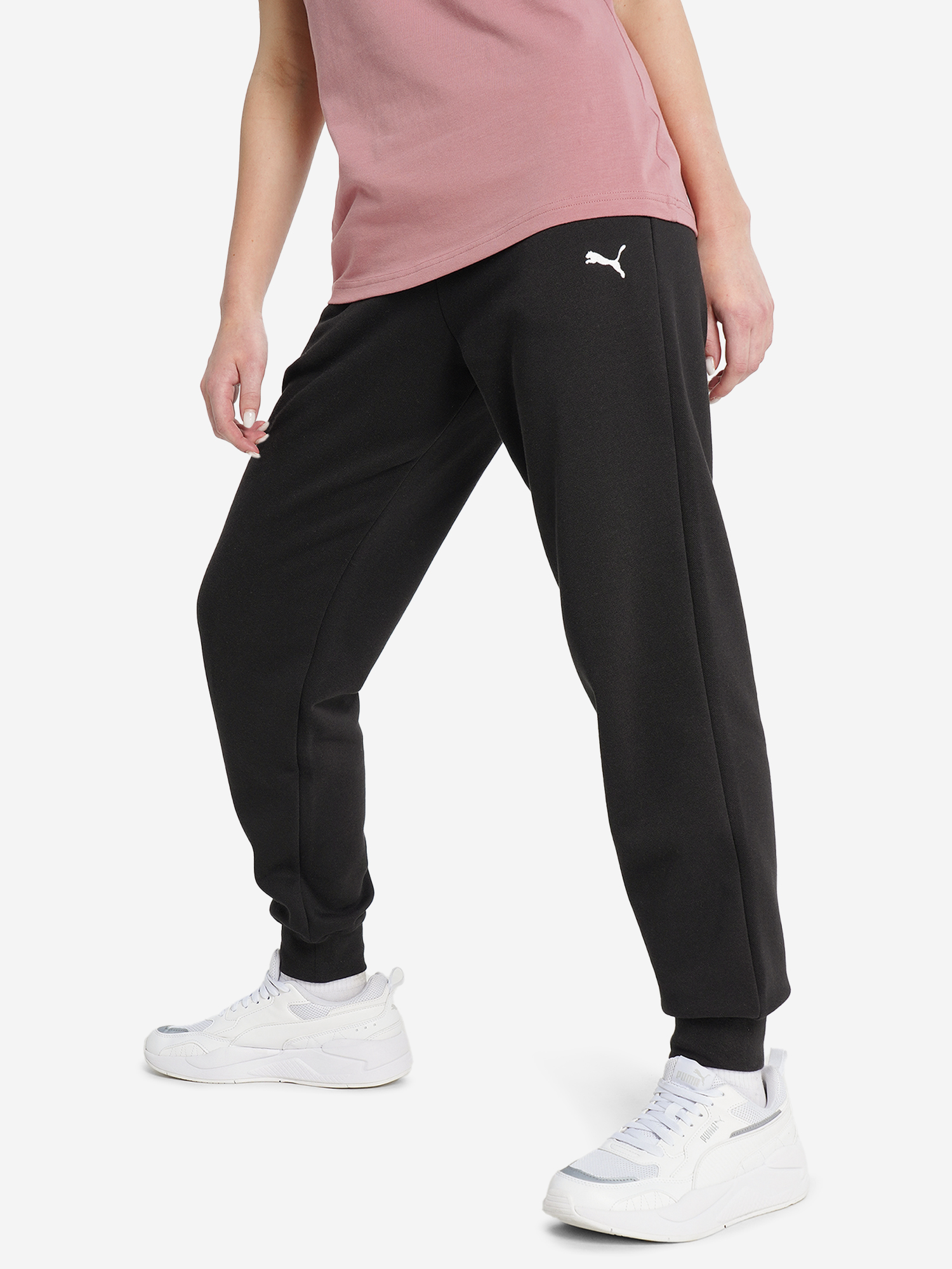 Брюки для девочек PUMA Ess, Черный