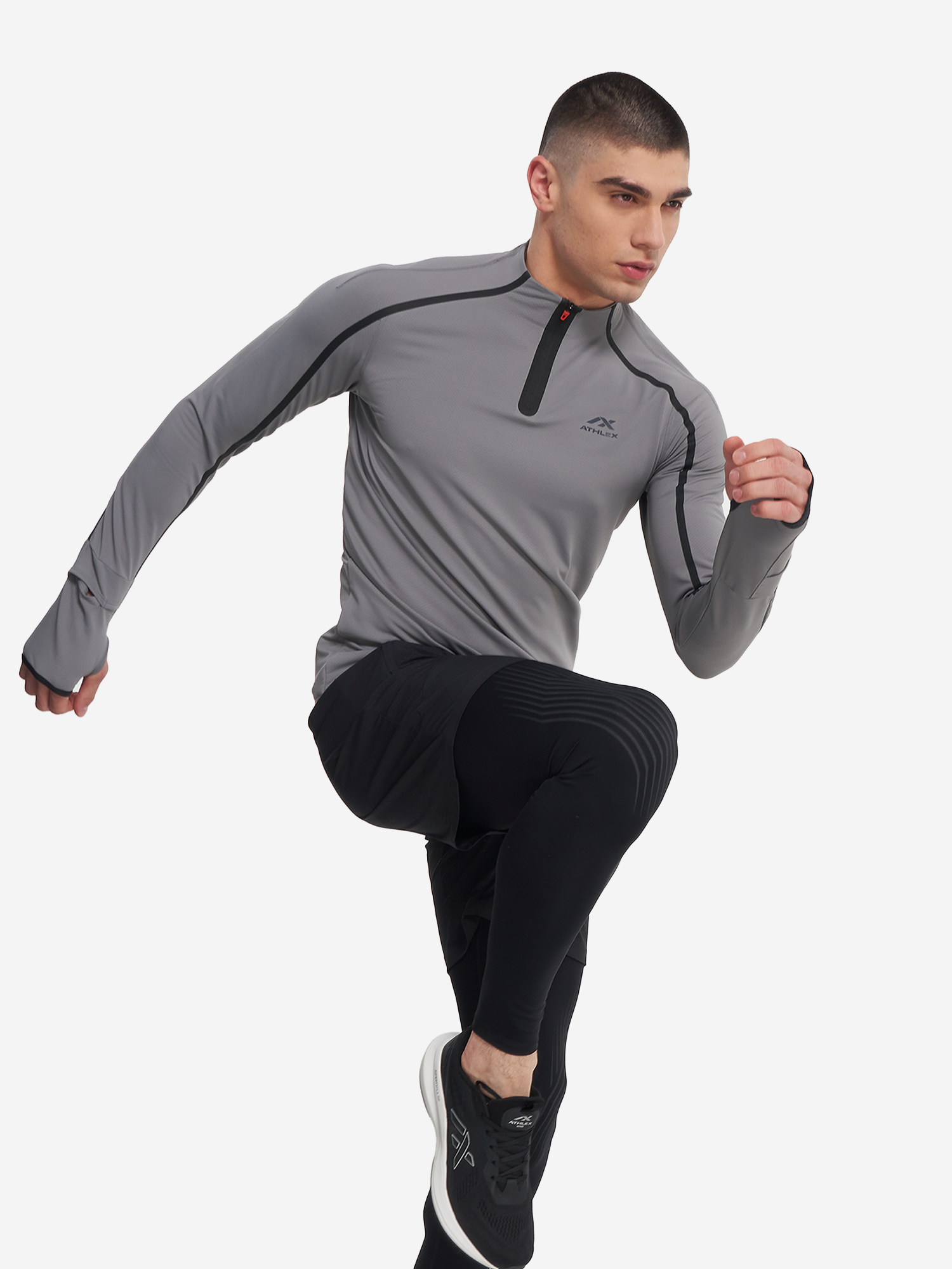 Толстовка мужская Athlex, Серый