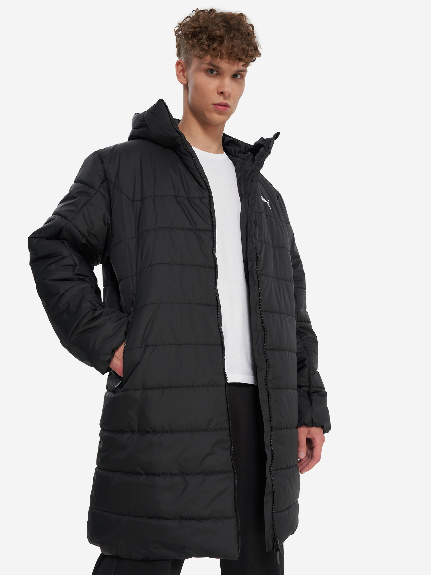 Пальто утепленное мужское PUMA Ess, Черный