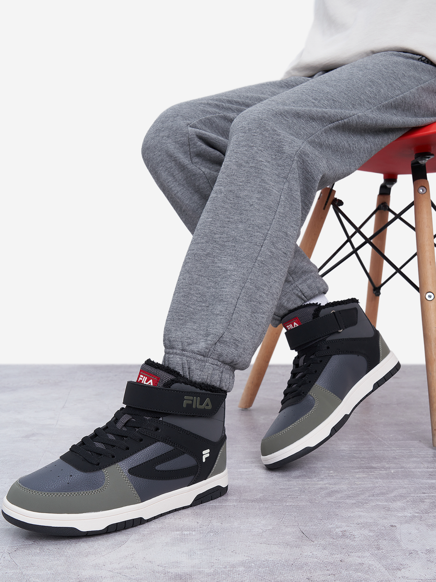 Кеды утепленные для мальчиков FILA Nxt Mid Wtr, Зеленый