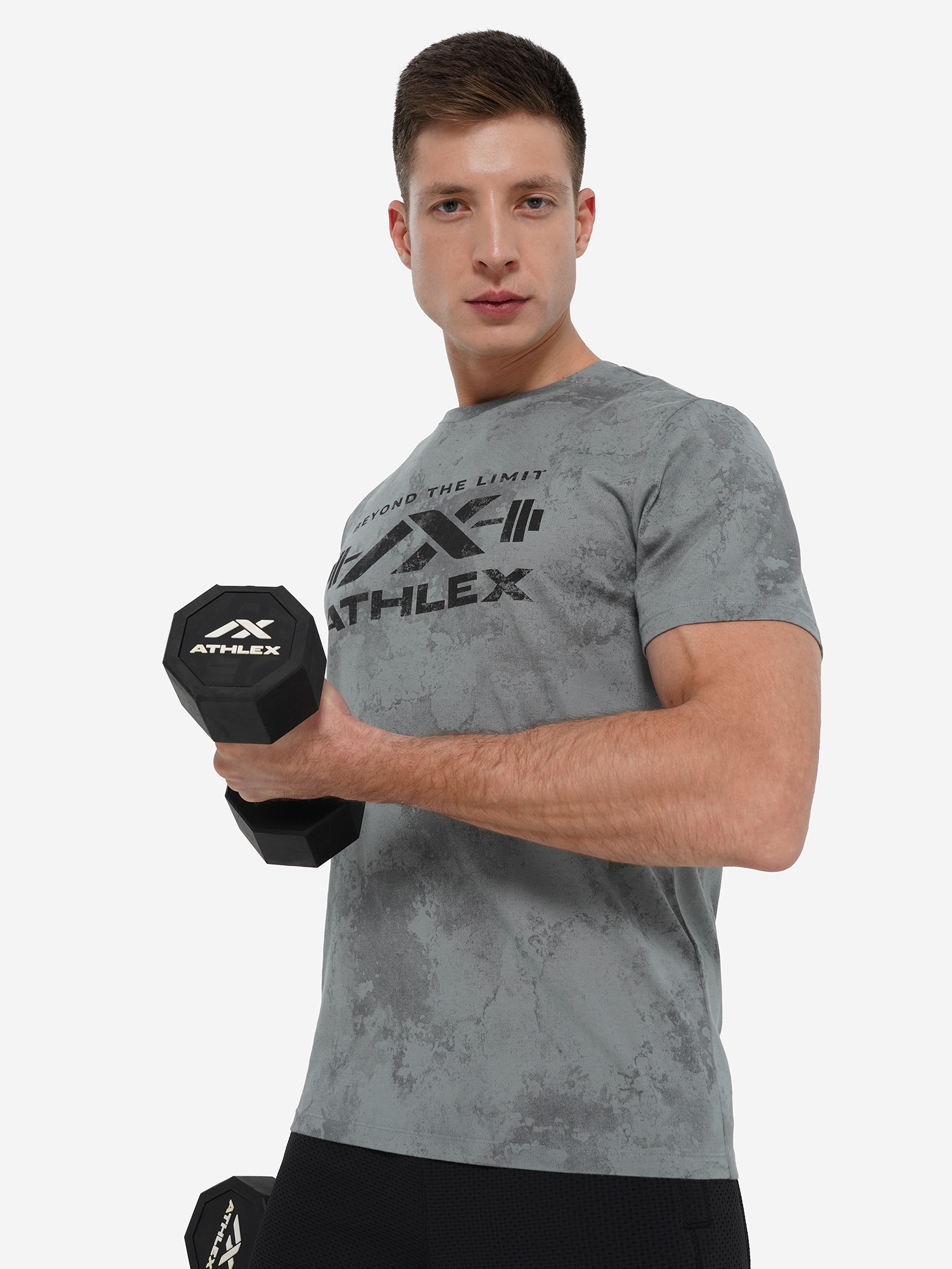 Футболка мужская Athlex, Серый