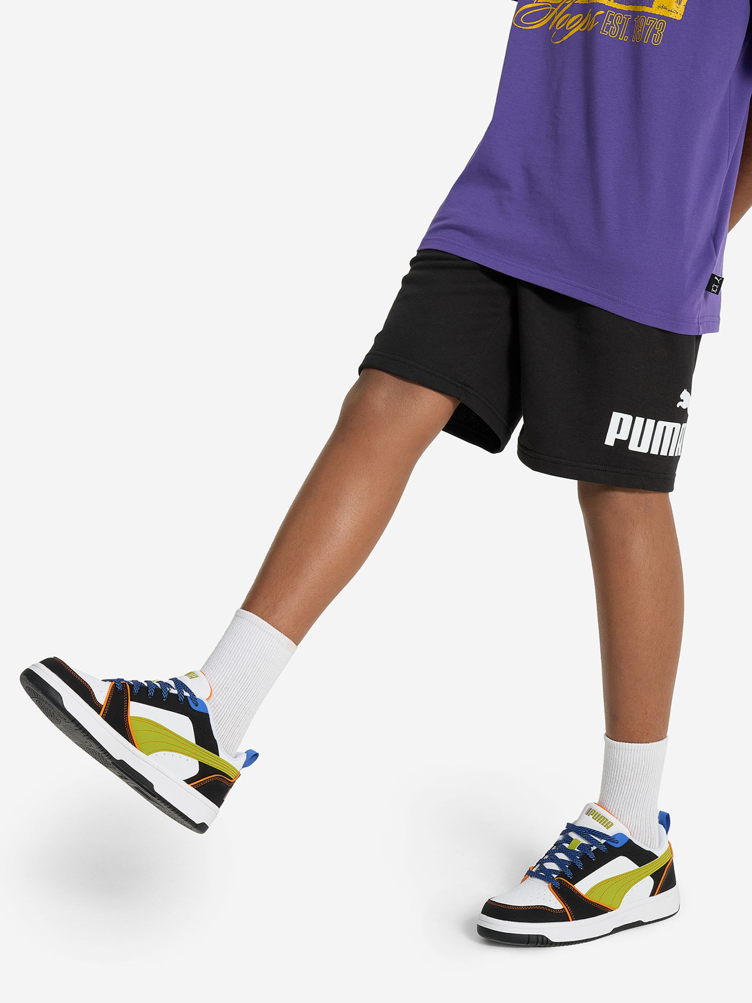 Шорты для мальчиков PUMA No. 1 Logo, Черный