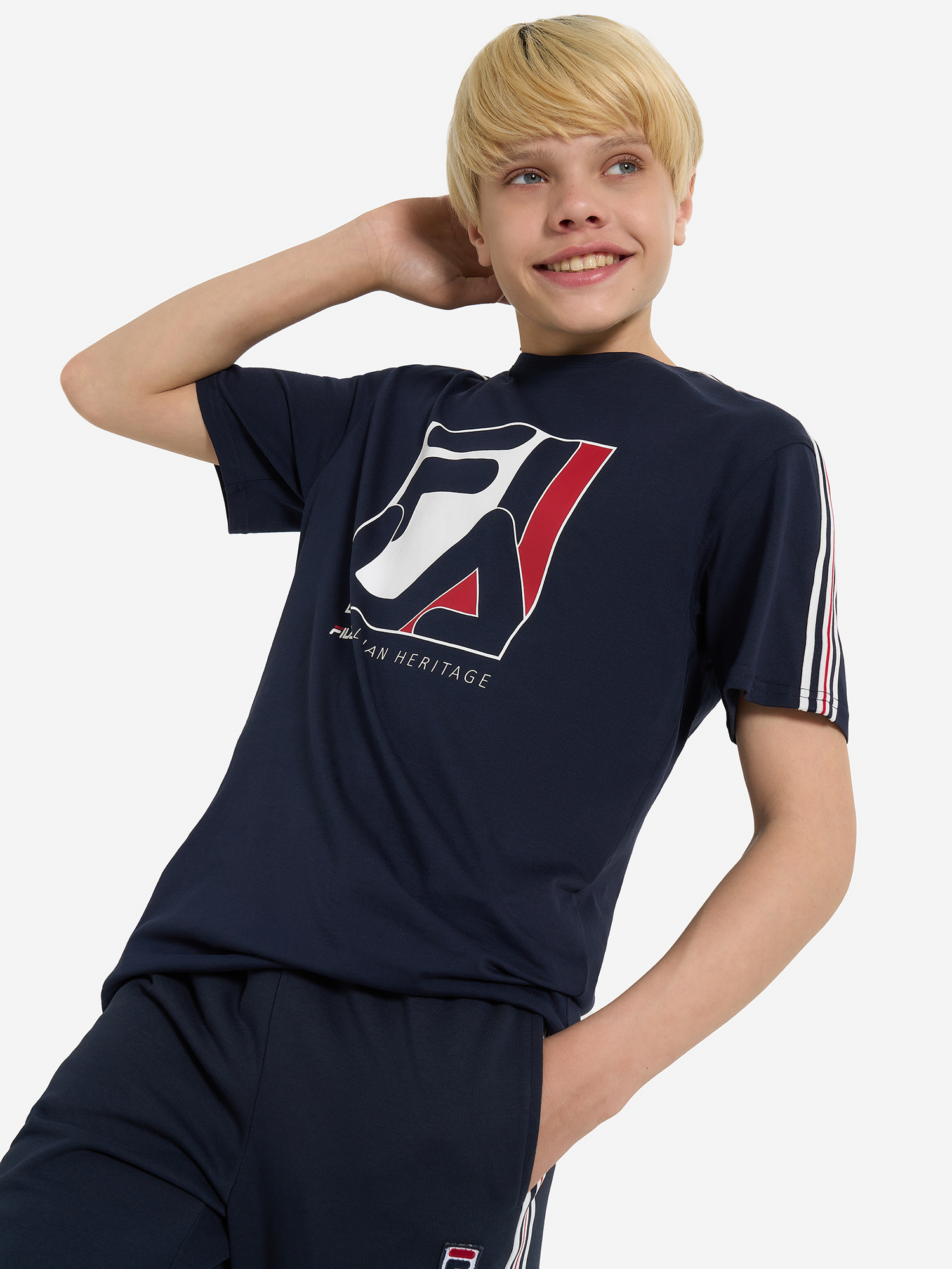 Футболка для мальчиков FILA, Синий