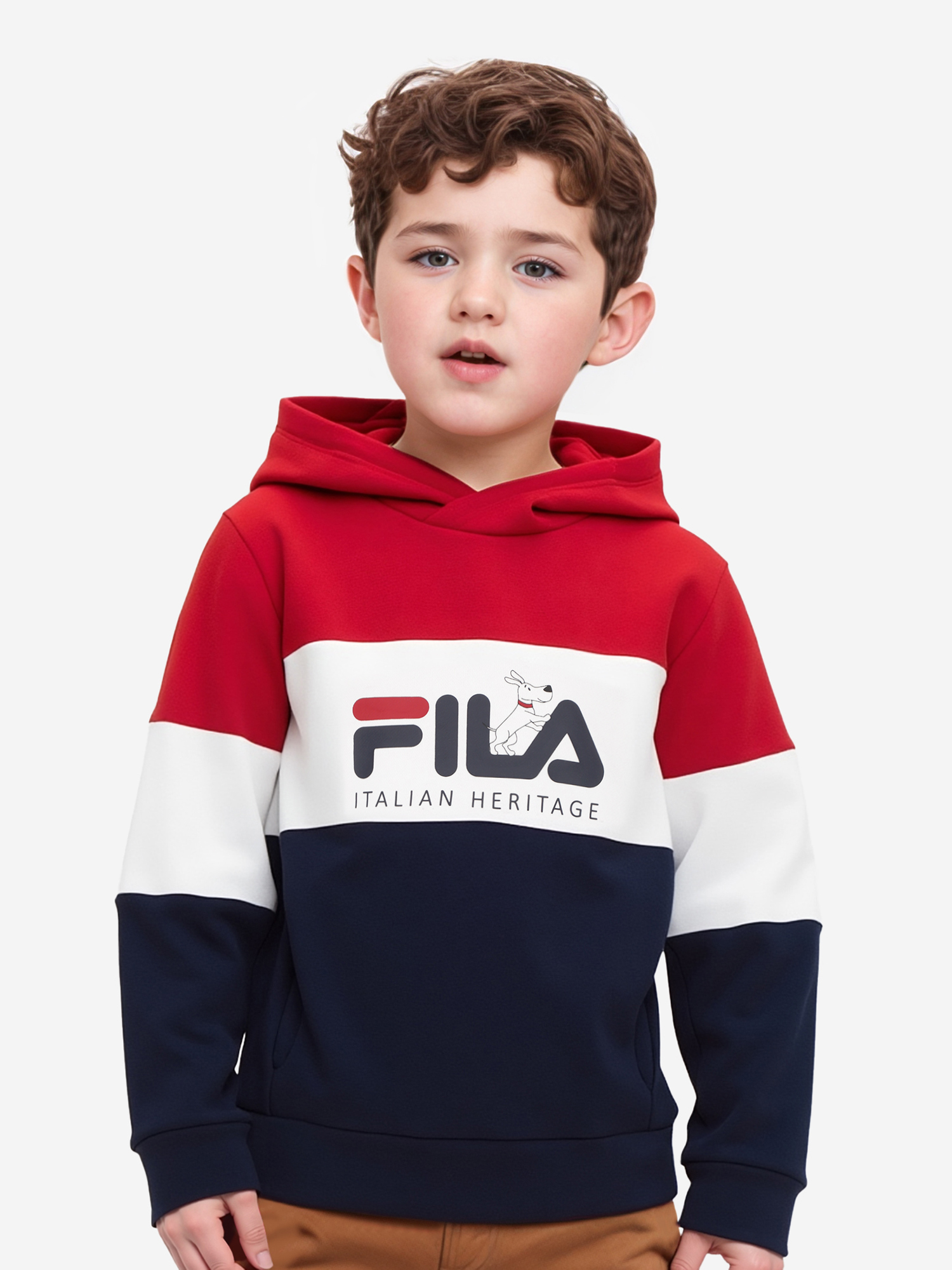 Худи для мальчиков FILA, Синий