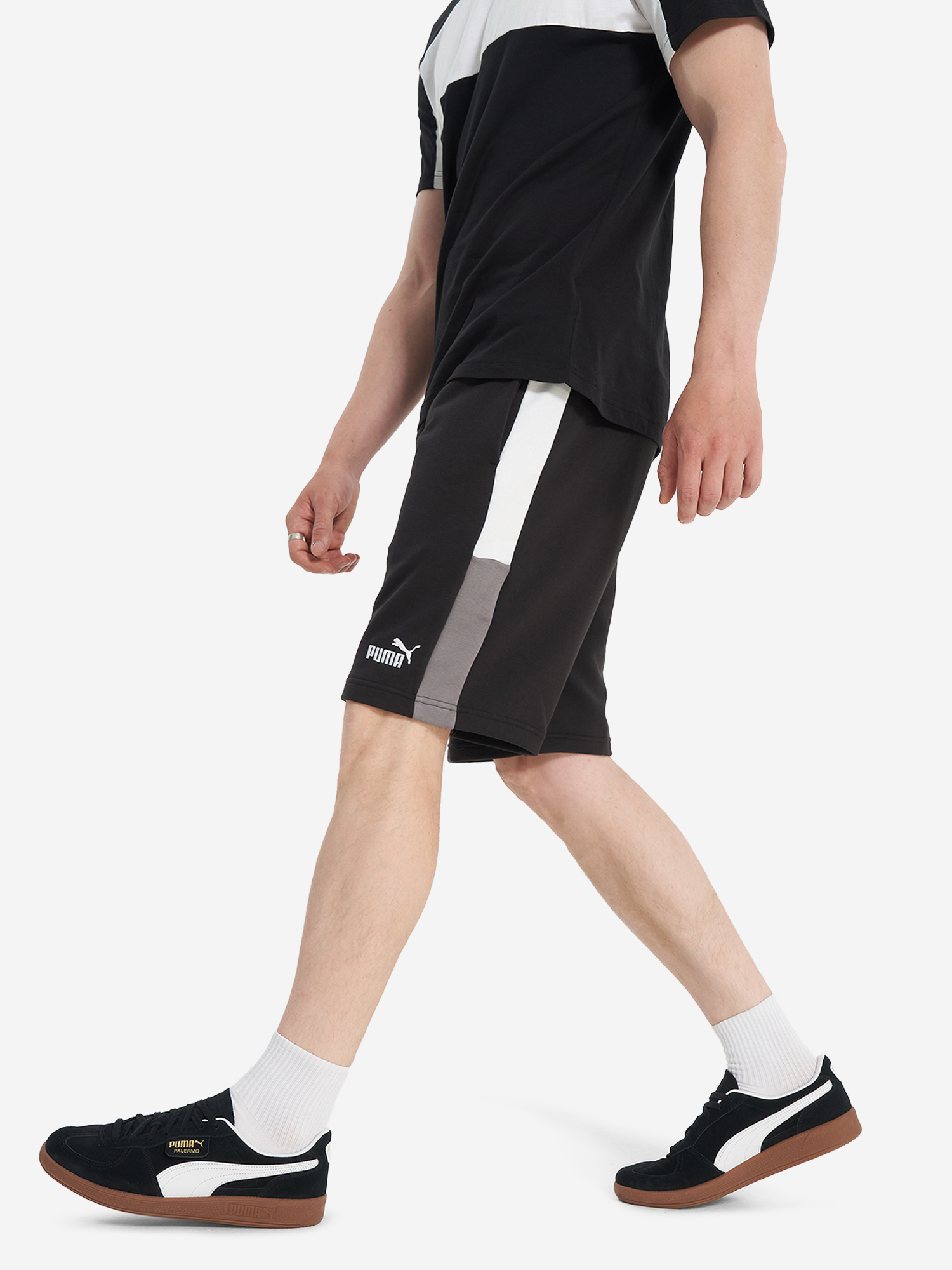 Шорты мужские PUMA, Черный