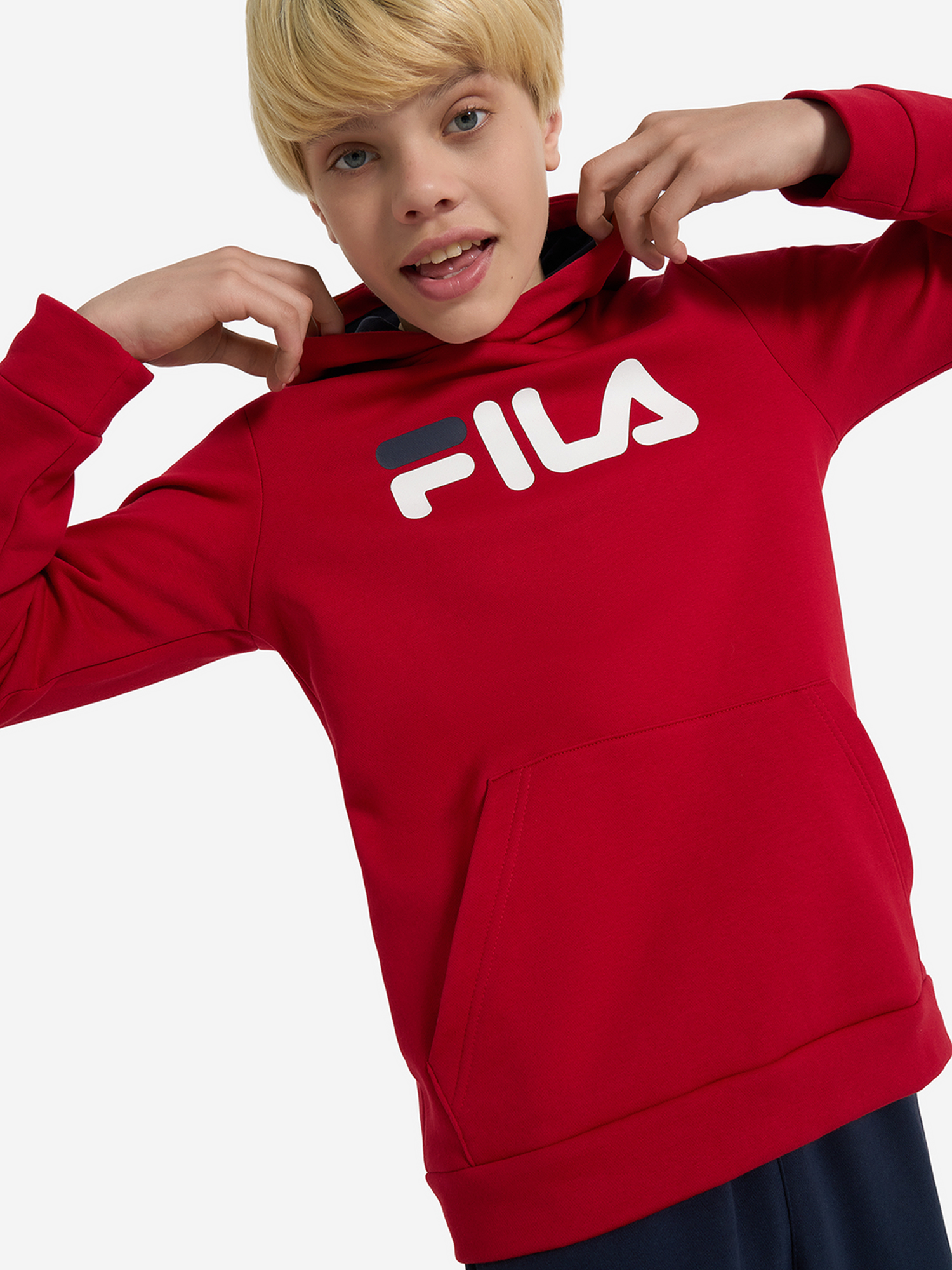 Худи для мальчиков FILA, Красный