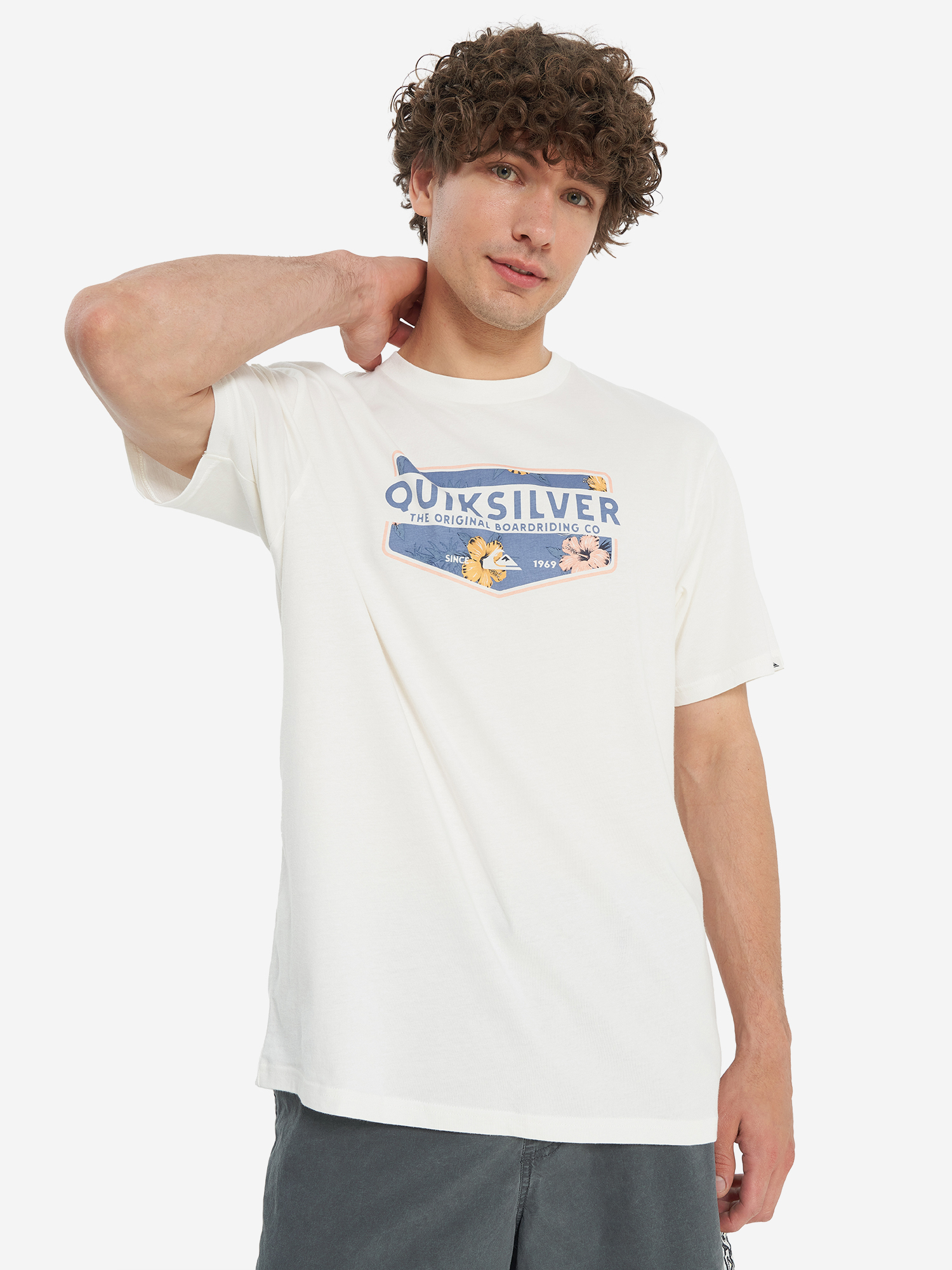 Футболка мужская Quiksilver Ultimate Classic, Белый