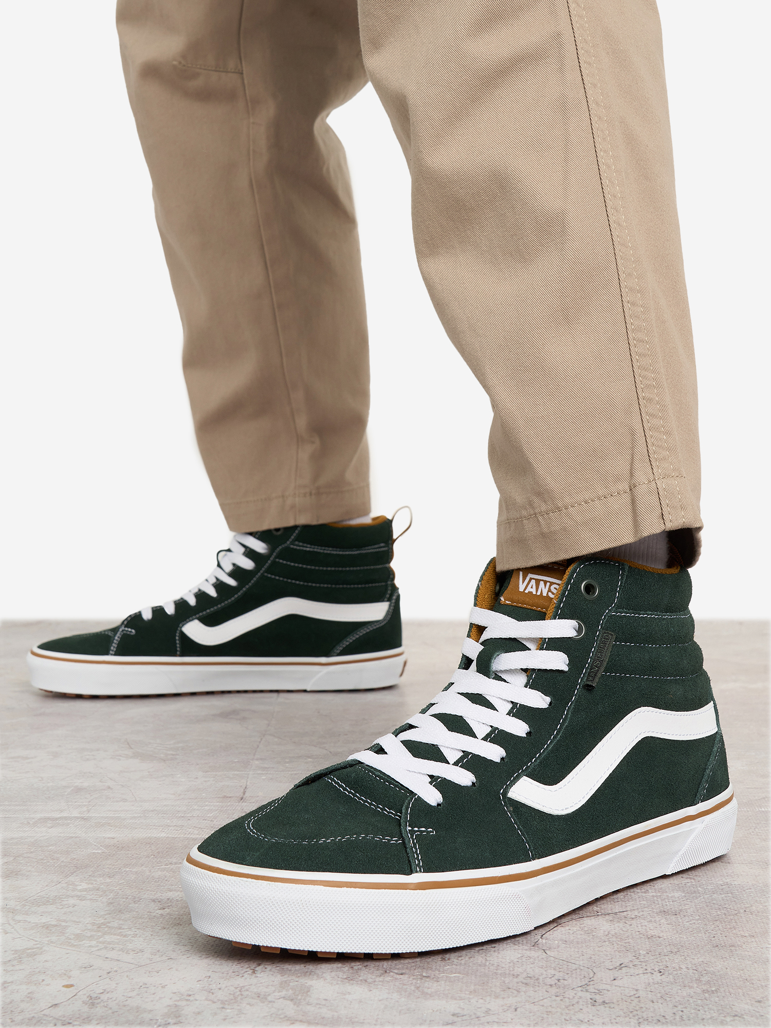 Кеды мужские Vans Filmore Hi Vansguard, Зеленый