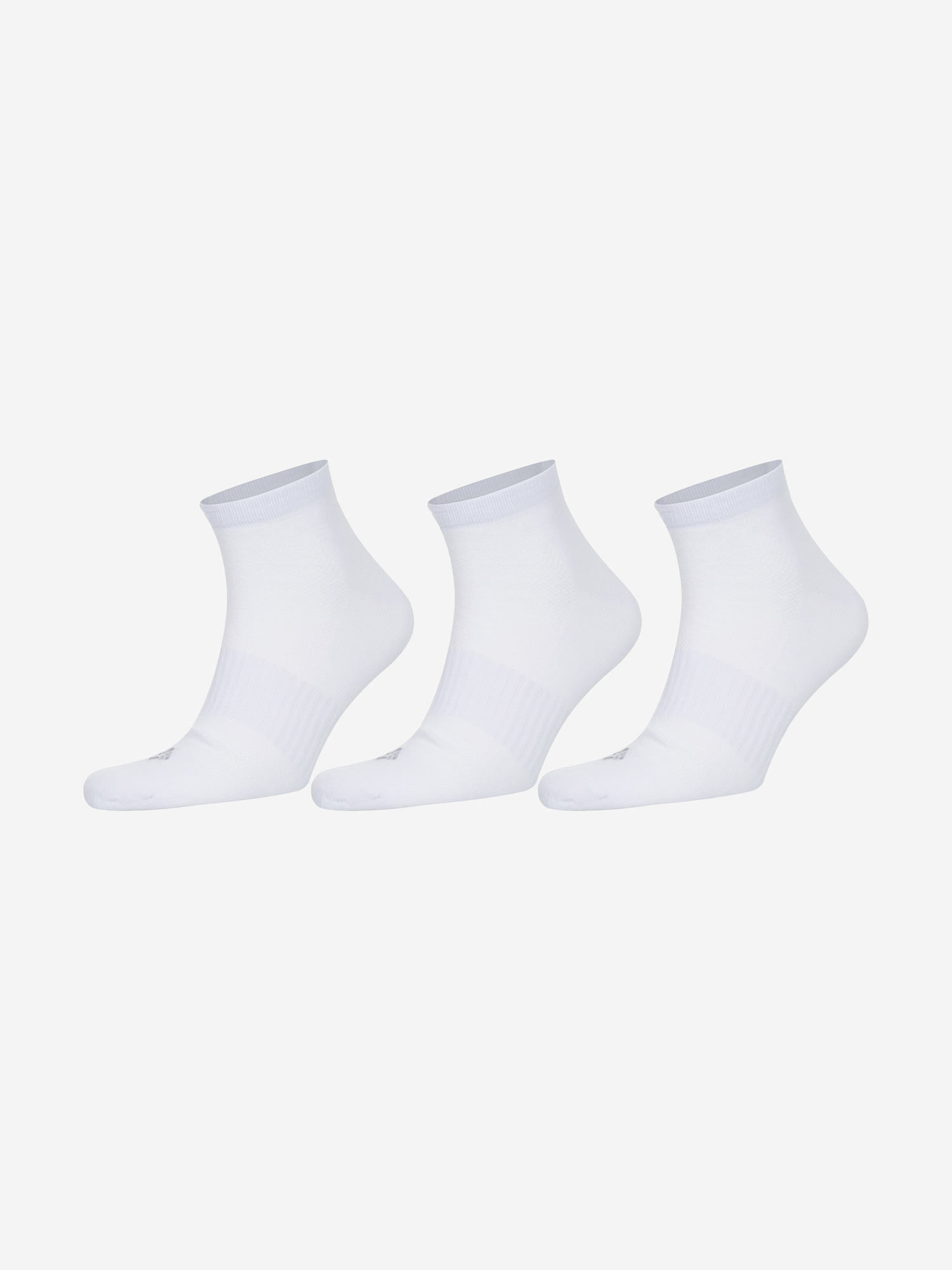 Носки Columbia New Cotton Quarter Socks, 3 пары, Белый