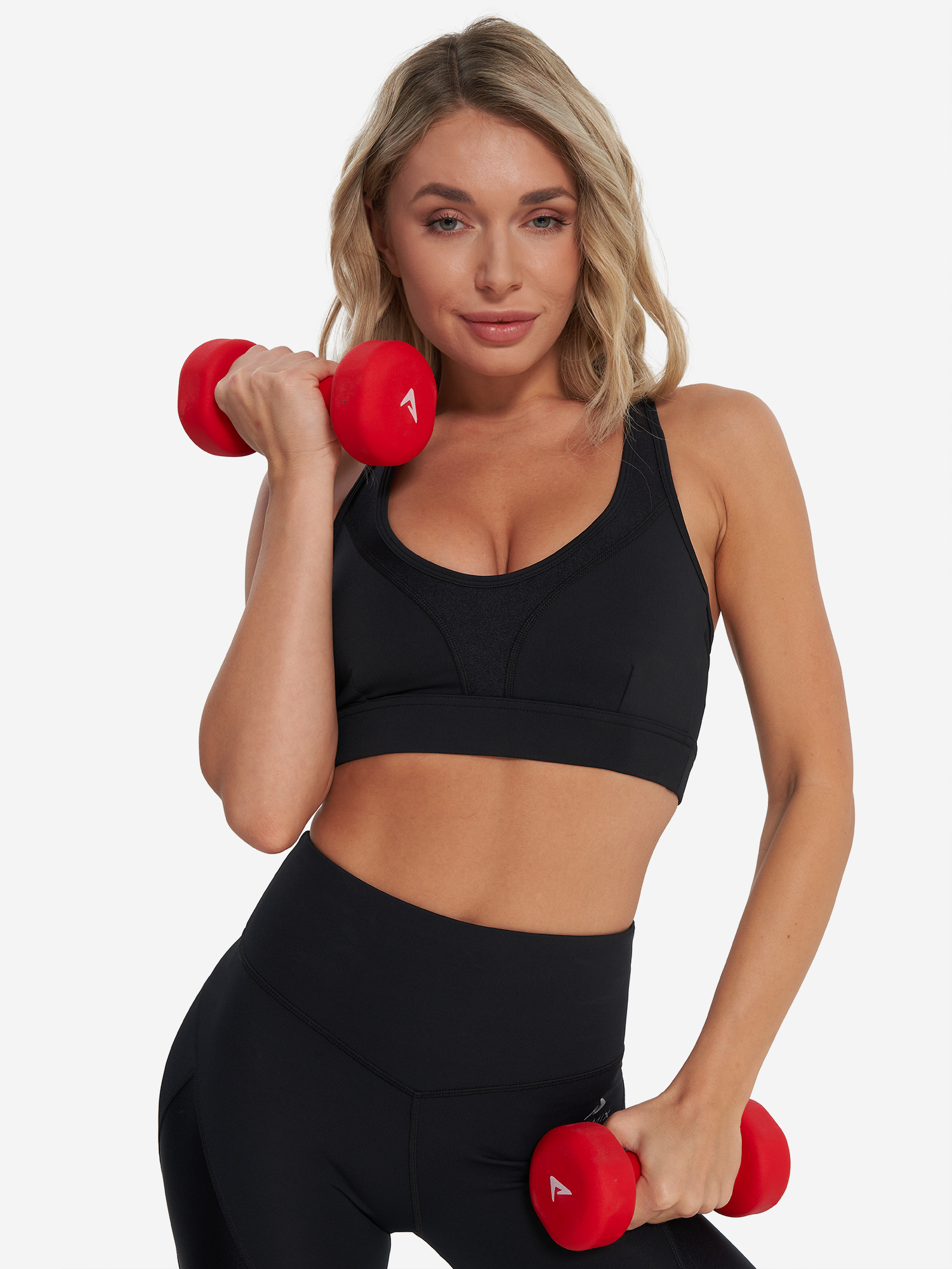 Топ бра спортивный Demix ActiveMove Dance Mesh Bra, Черный