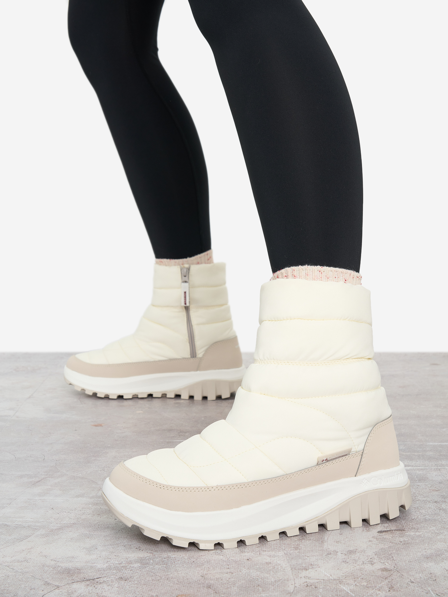Дутики женские Columbia Snowtrot Mid, Белый