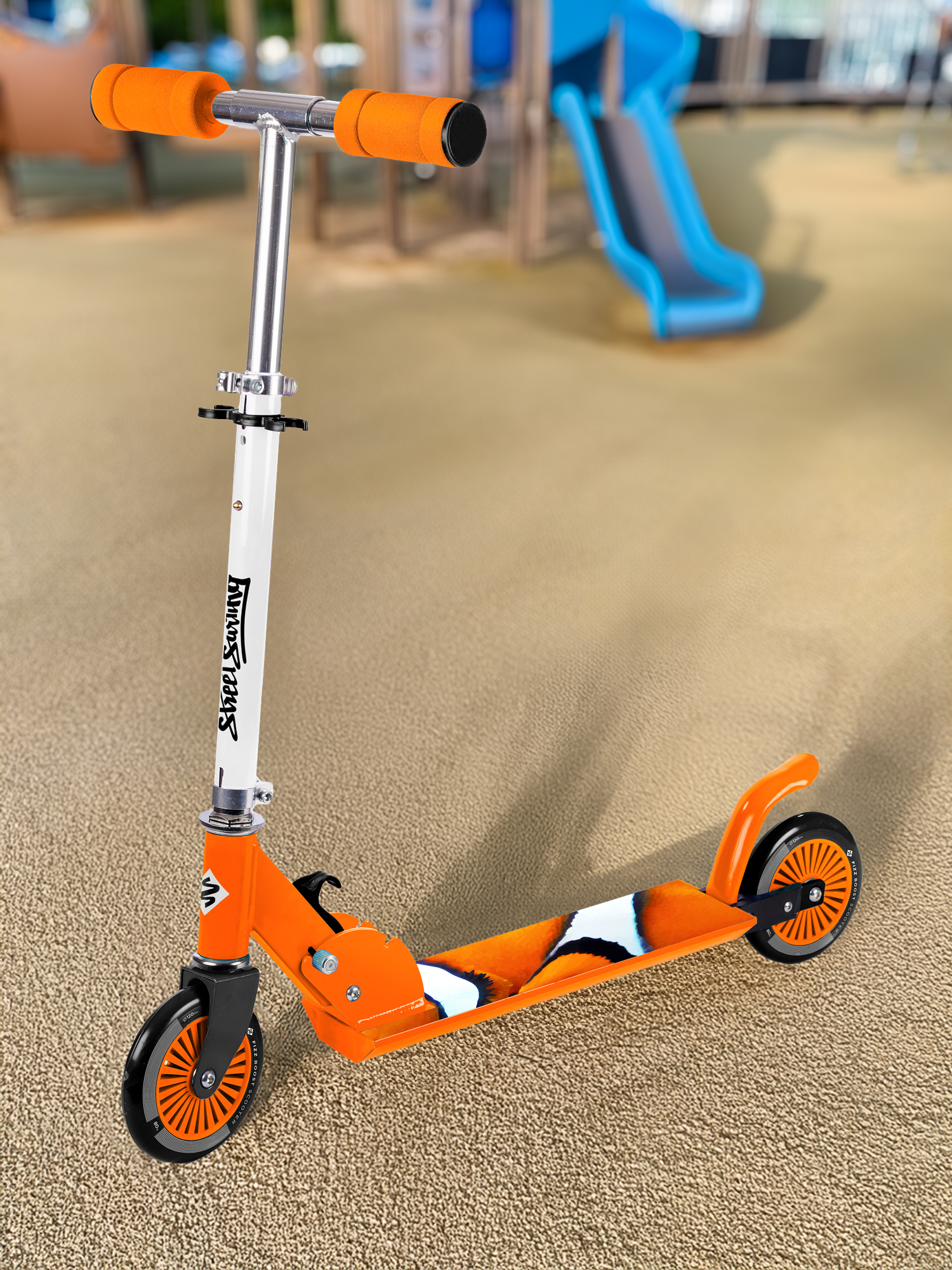 Самокат детский Street Surfing Fizz Boost, 125 мм, Оранжевый
