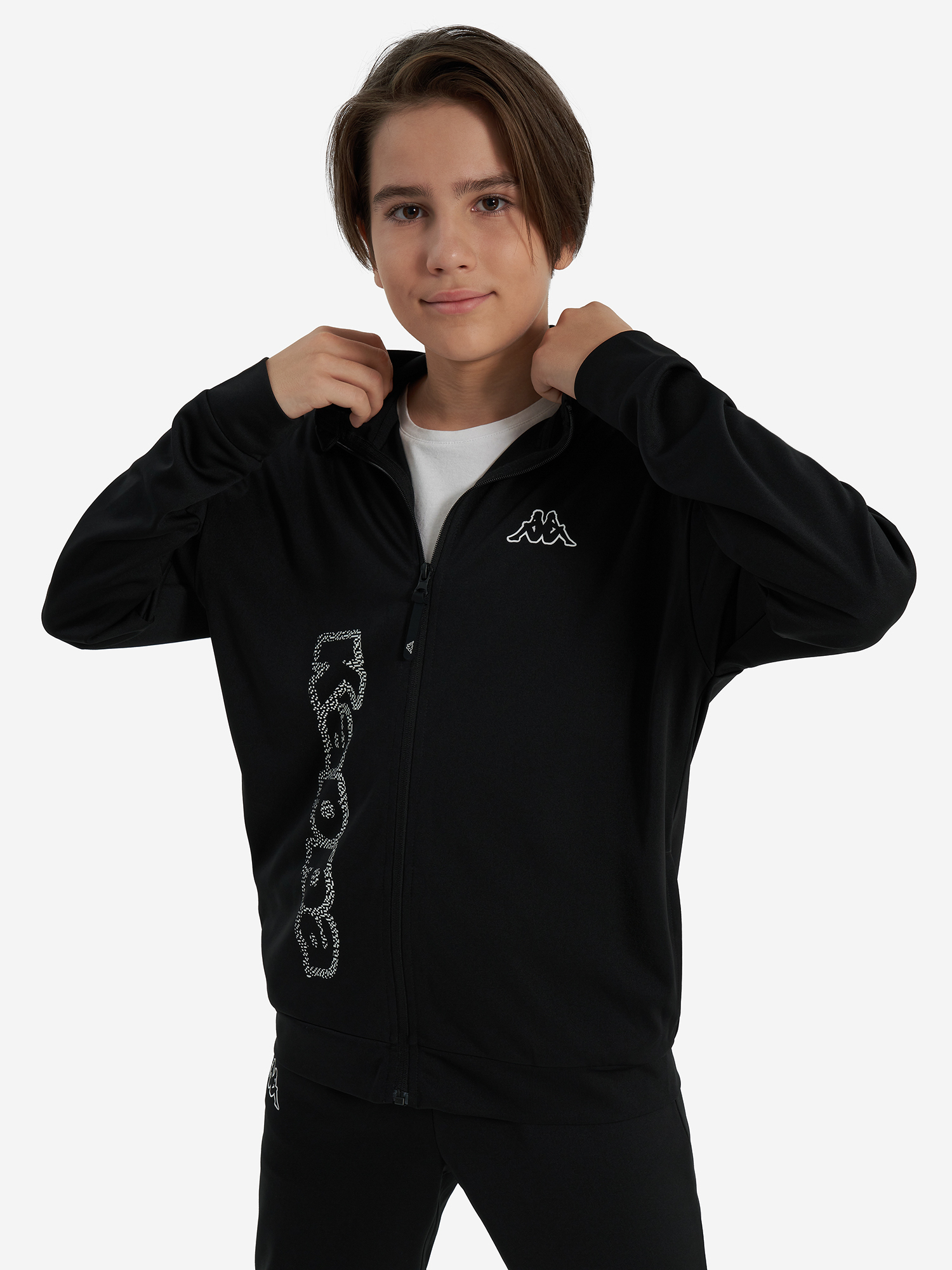 Толстовка для мальчиков Kappa, Черный