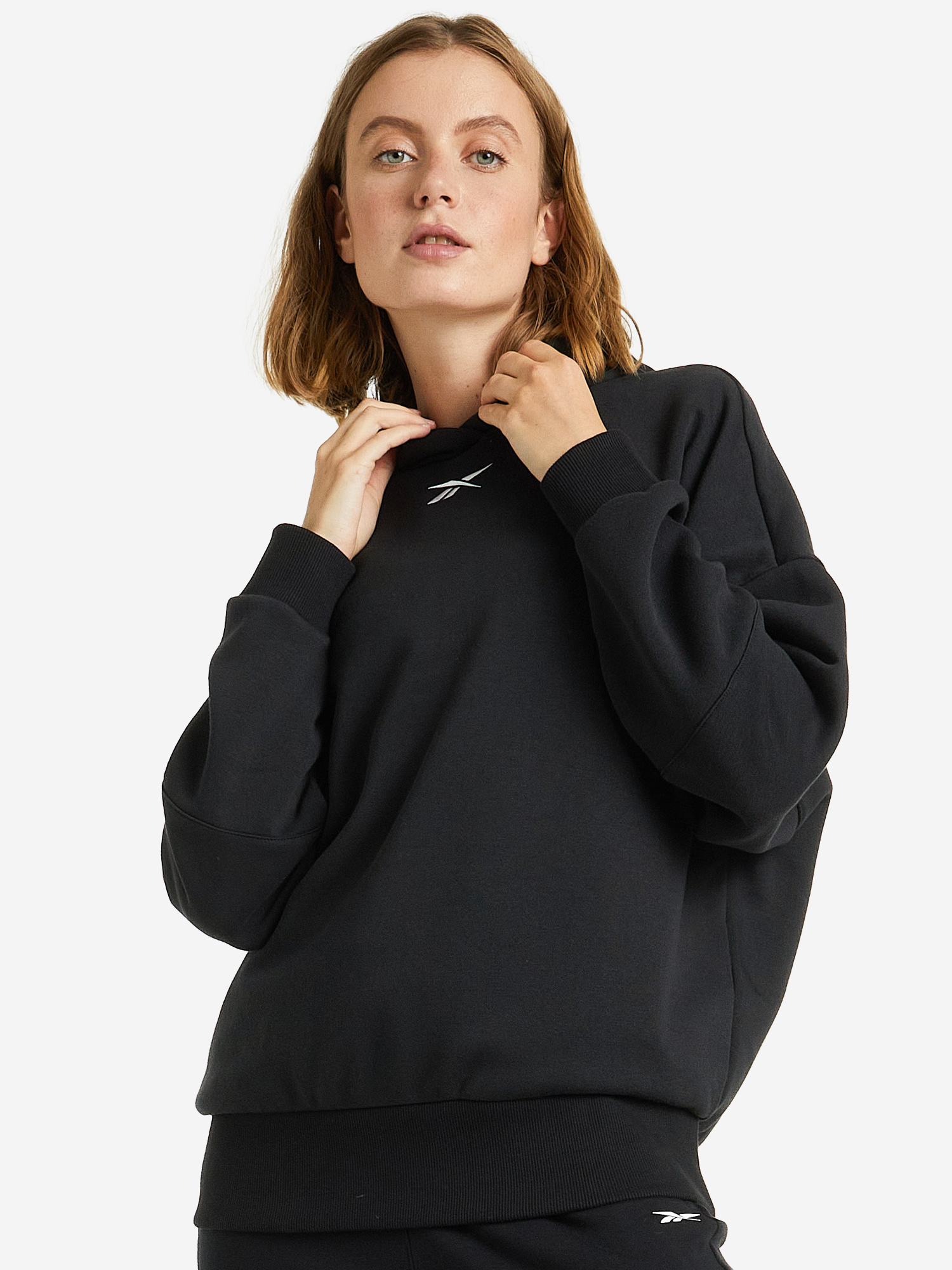 Худи женское Reebok Lux, Черный
