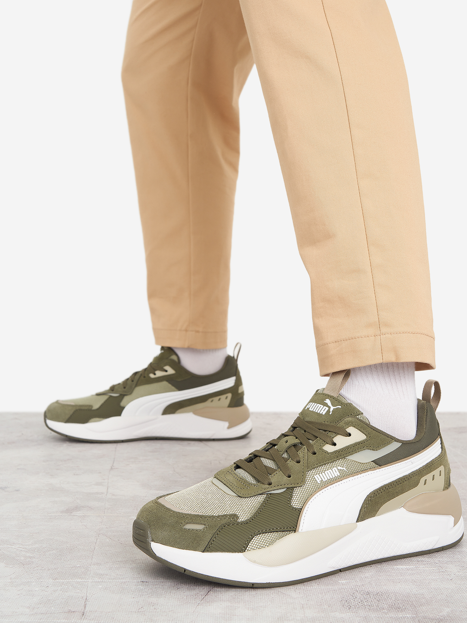 Кроссовки мужские PUMA X-Ray 3 Sd, Коричневый