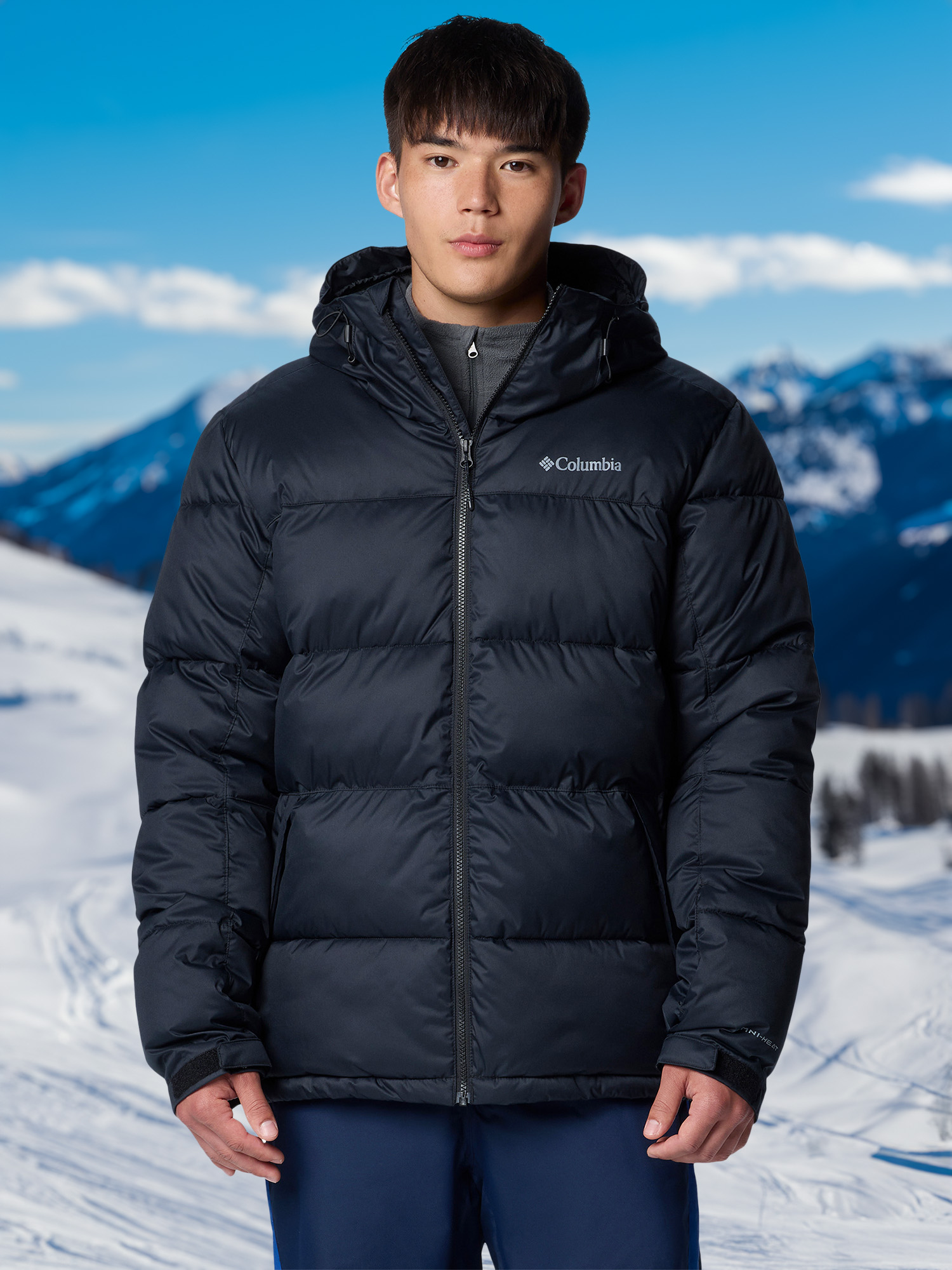 Куртка горнолыжная мужская Columbia Slope Style, Черный