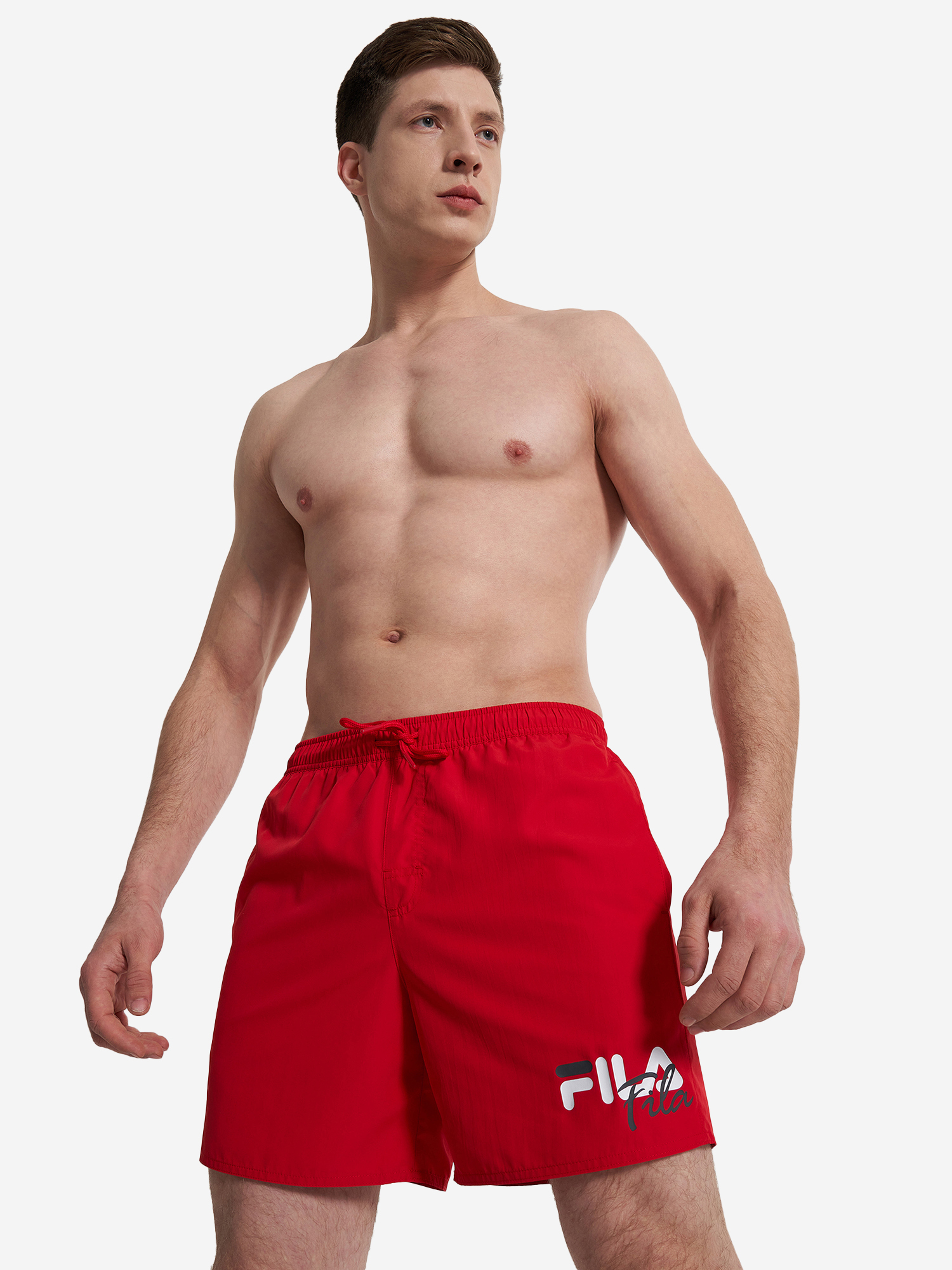 Шорты плавательные мужские FILA, Красный