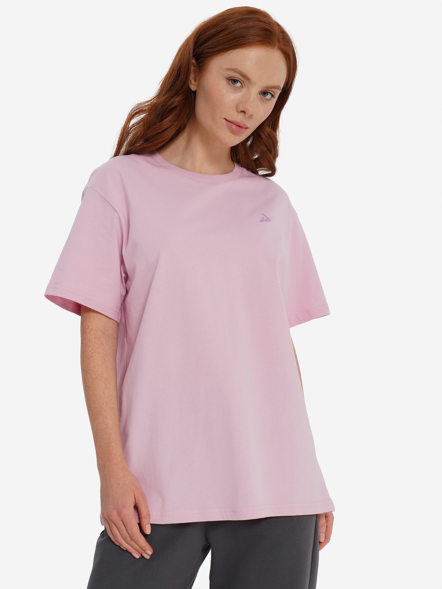 Футболка женская оверсайз Demix, Розовый