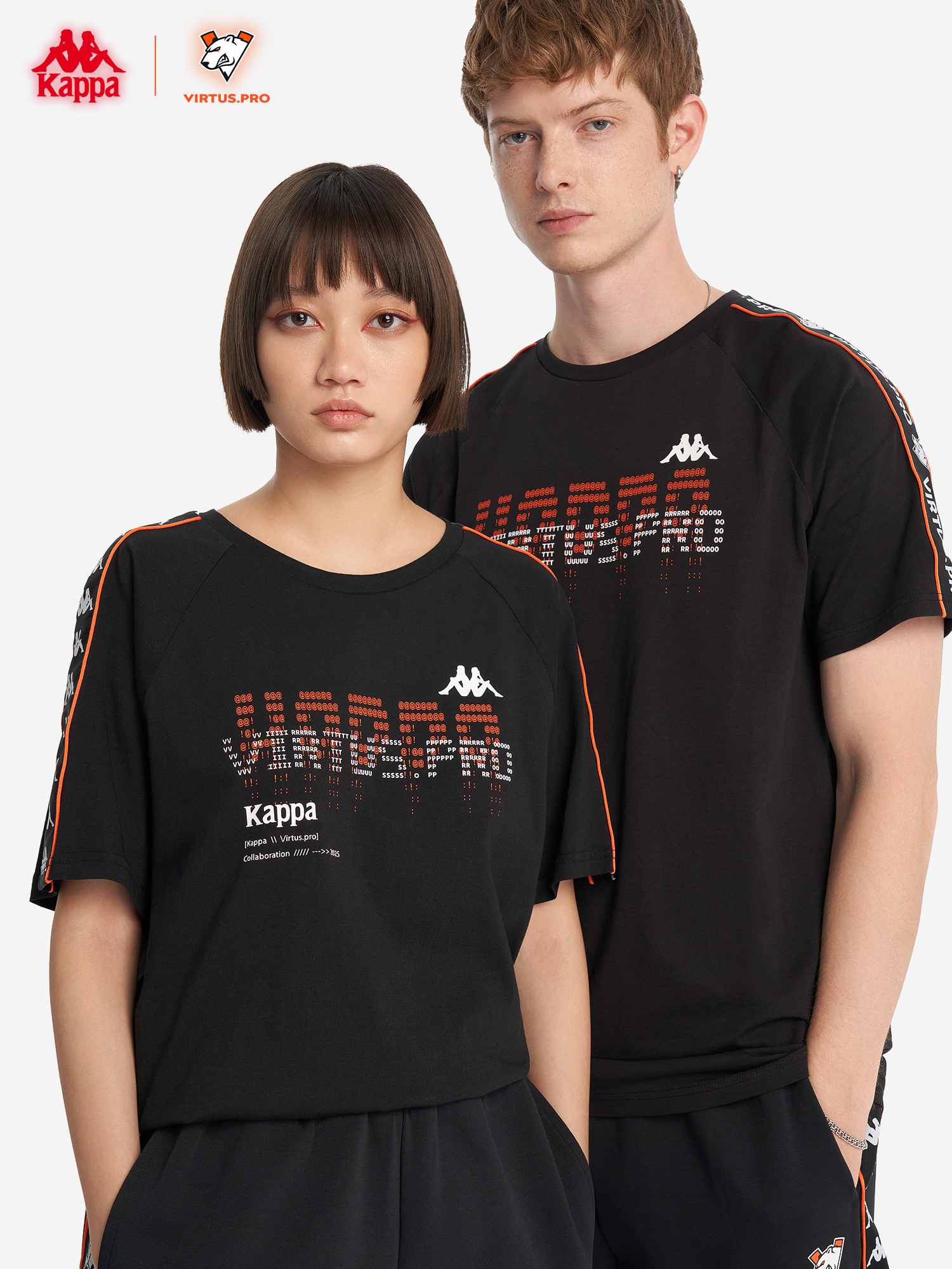 Футболка Kappa x Virtus.pro, Черный