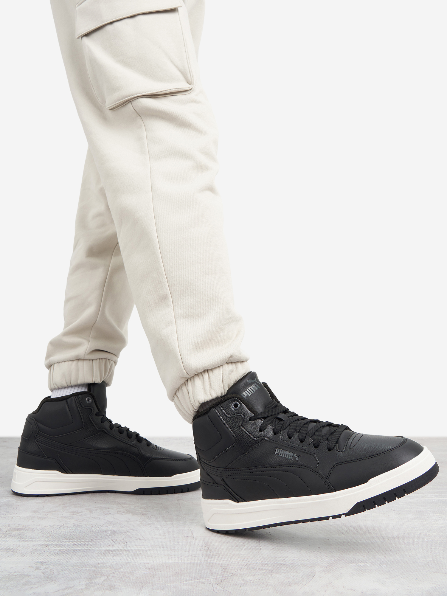 Кеды утепленные мужские PUMA Shuffle Downtown, Черный