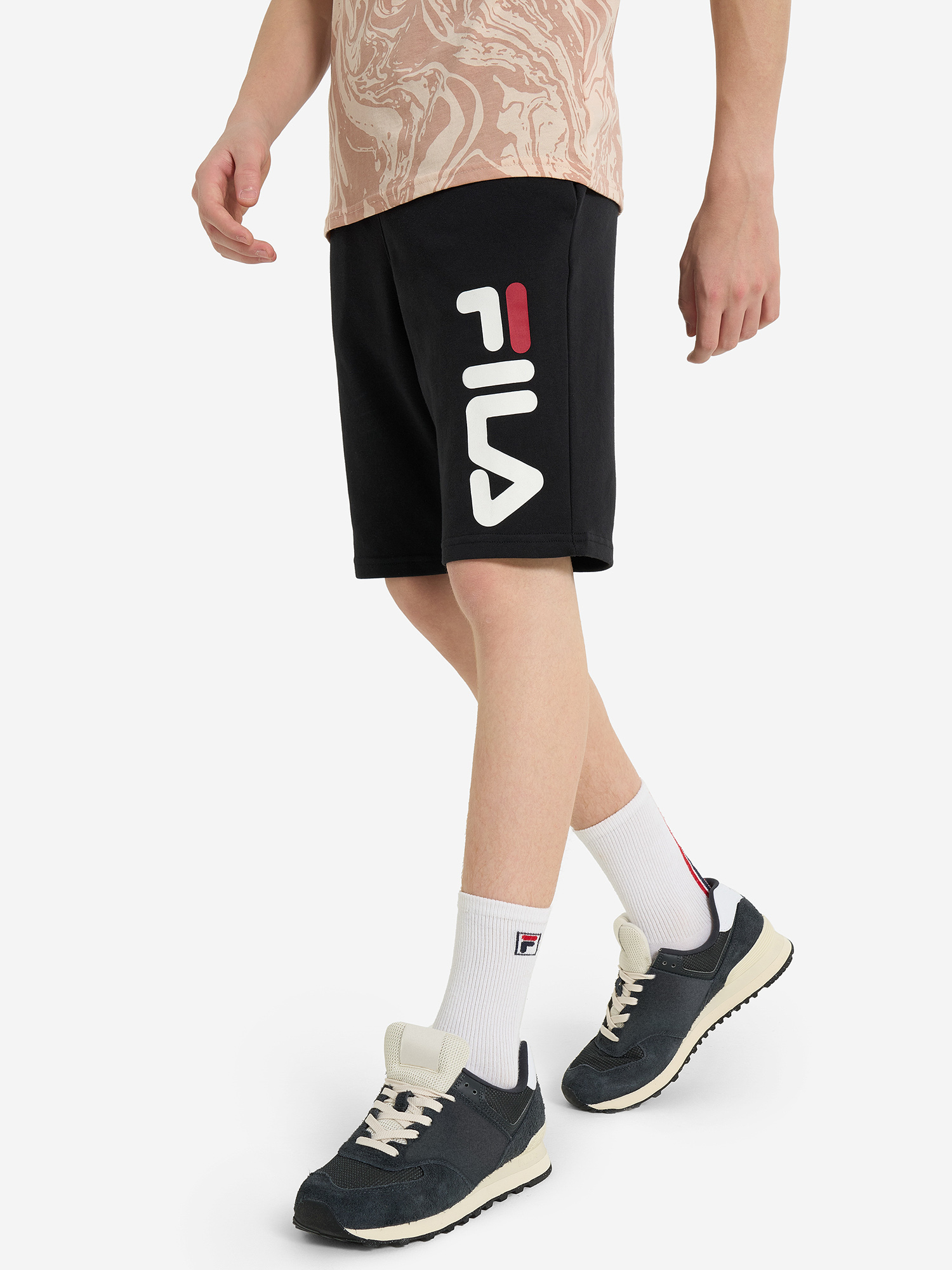 Шорты для мальчиков FILA, Черный