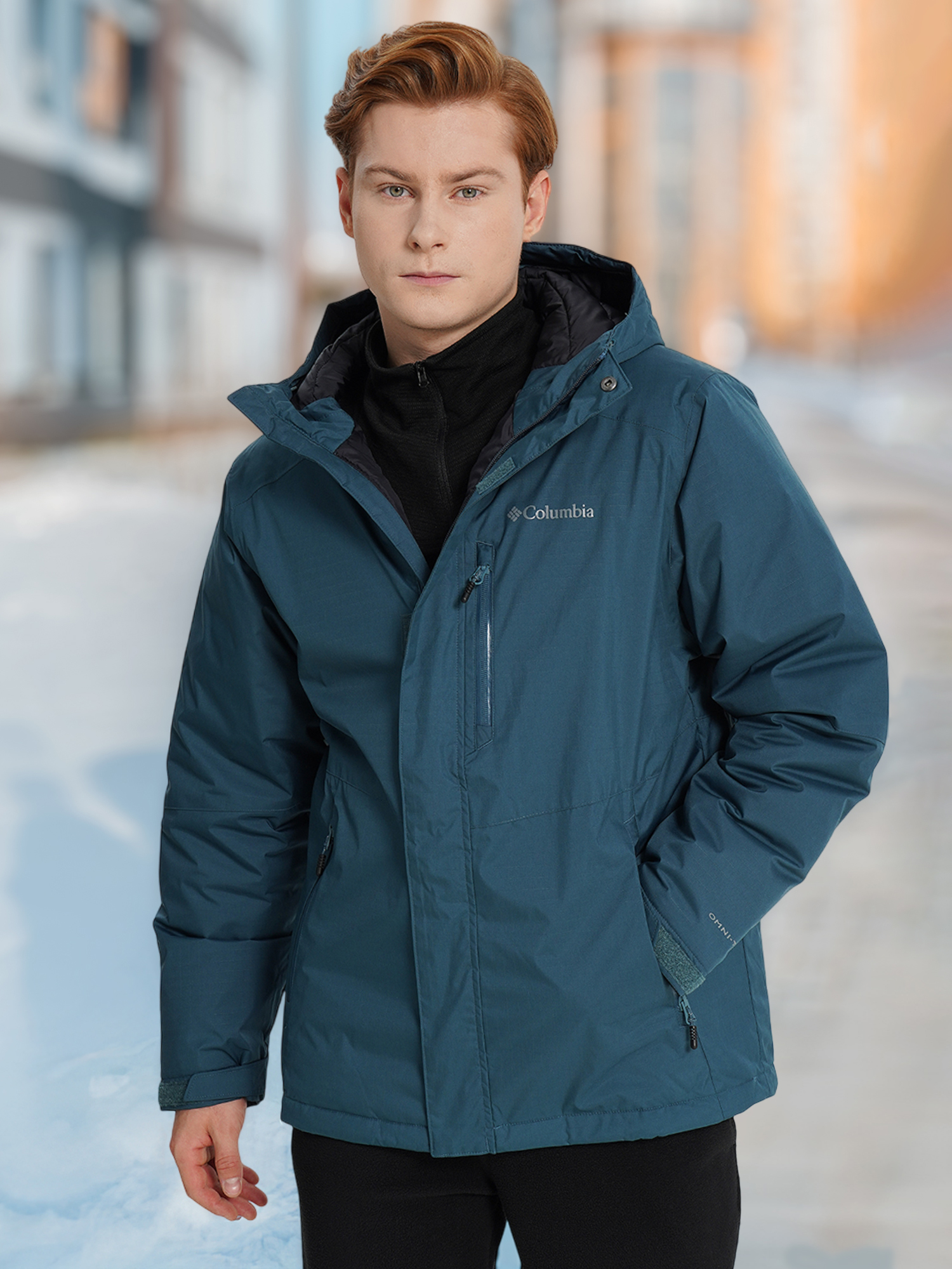 Куртка утепленная мужская Columbia Oak Harbor II Insulated Jacket, Голубой