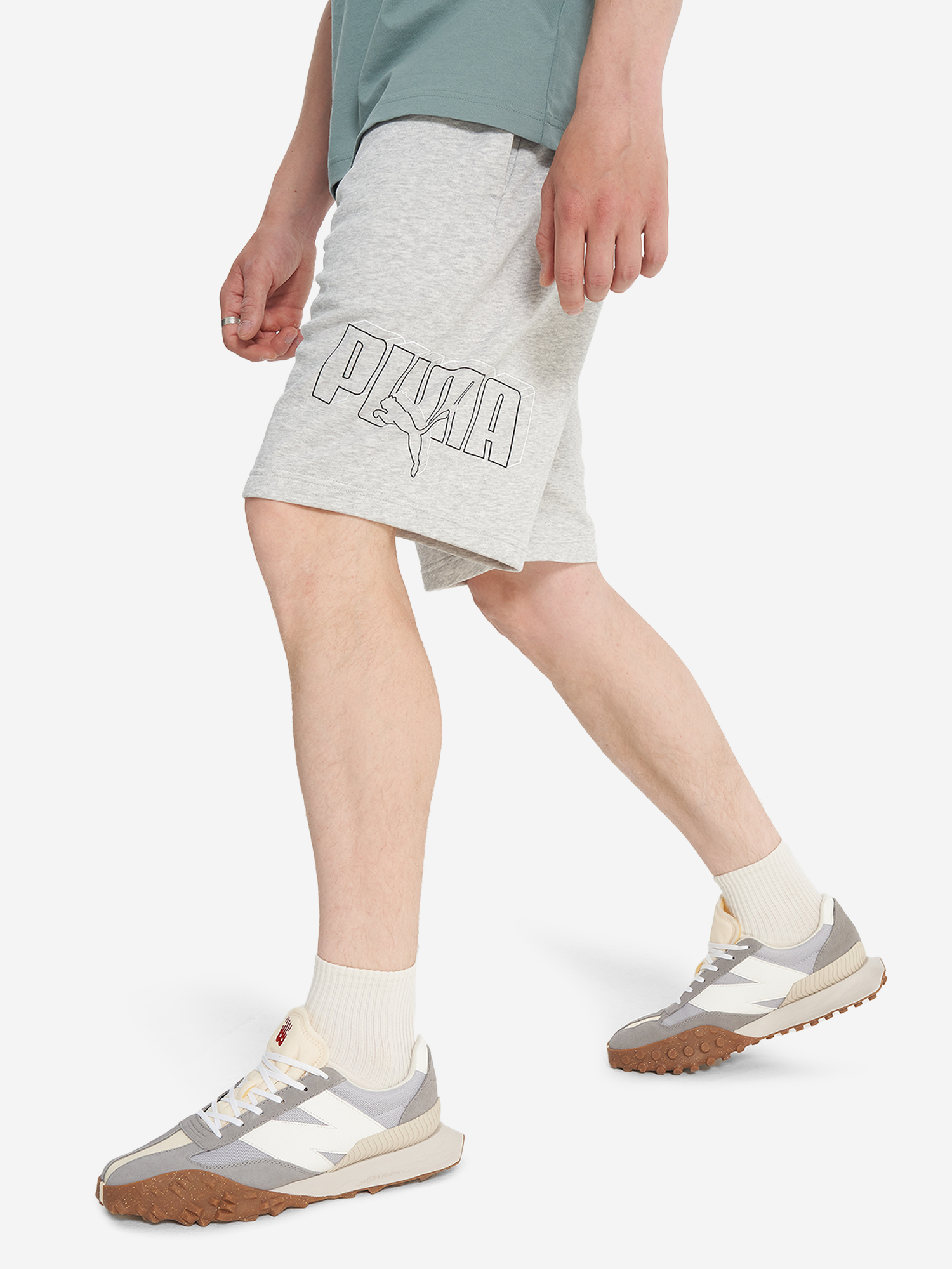 Шорты мужские PUMA, Серый