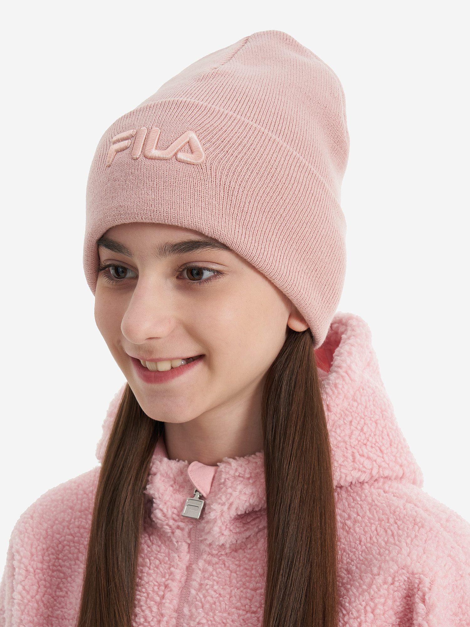 Шапка для девочек FILA, Розовый