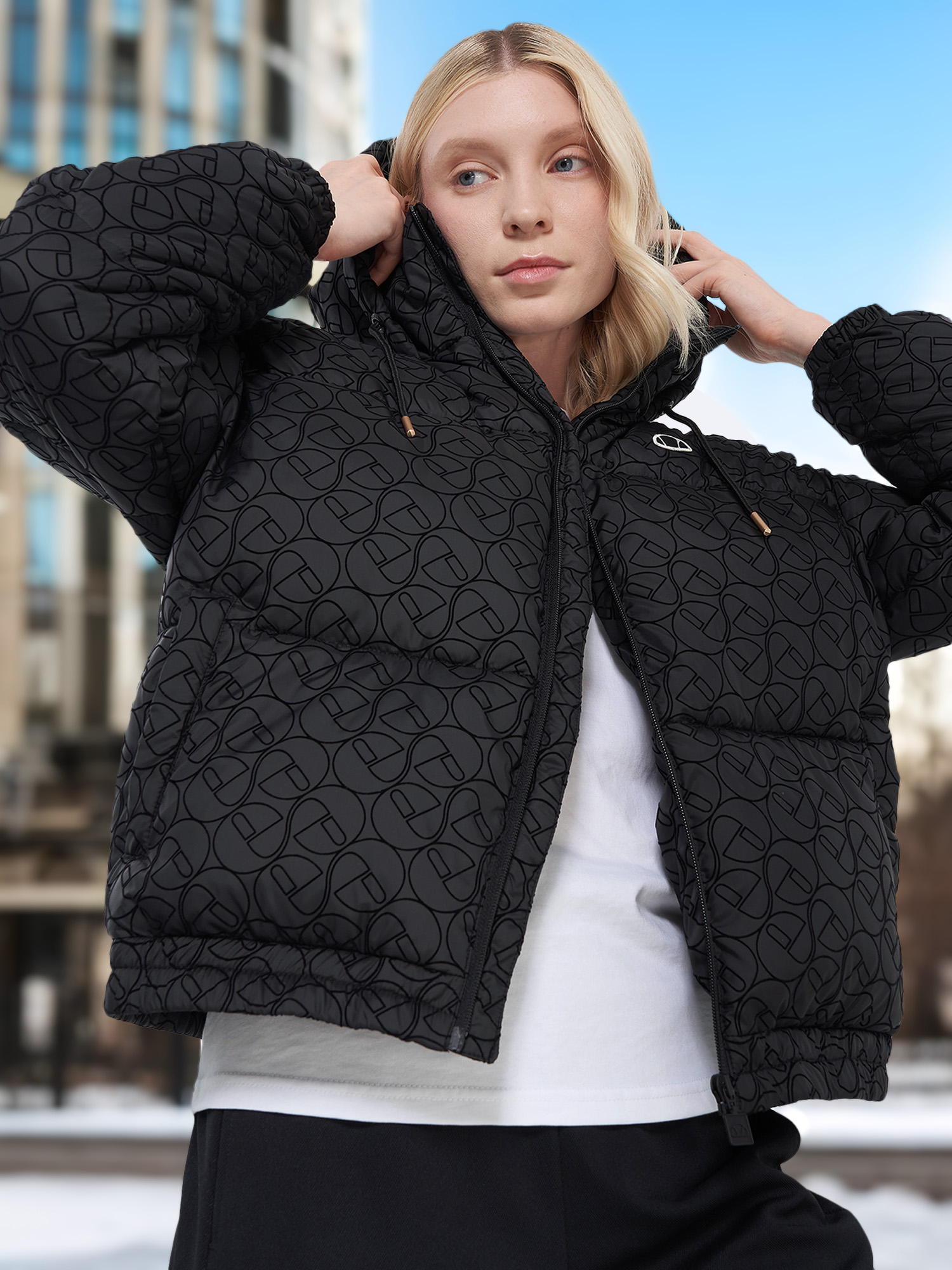 Куртка утепленная женская Ellesse, Черный