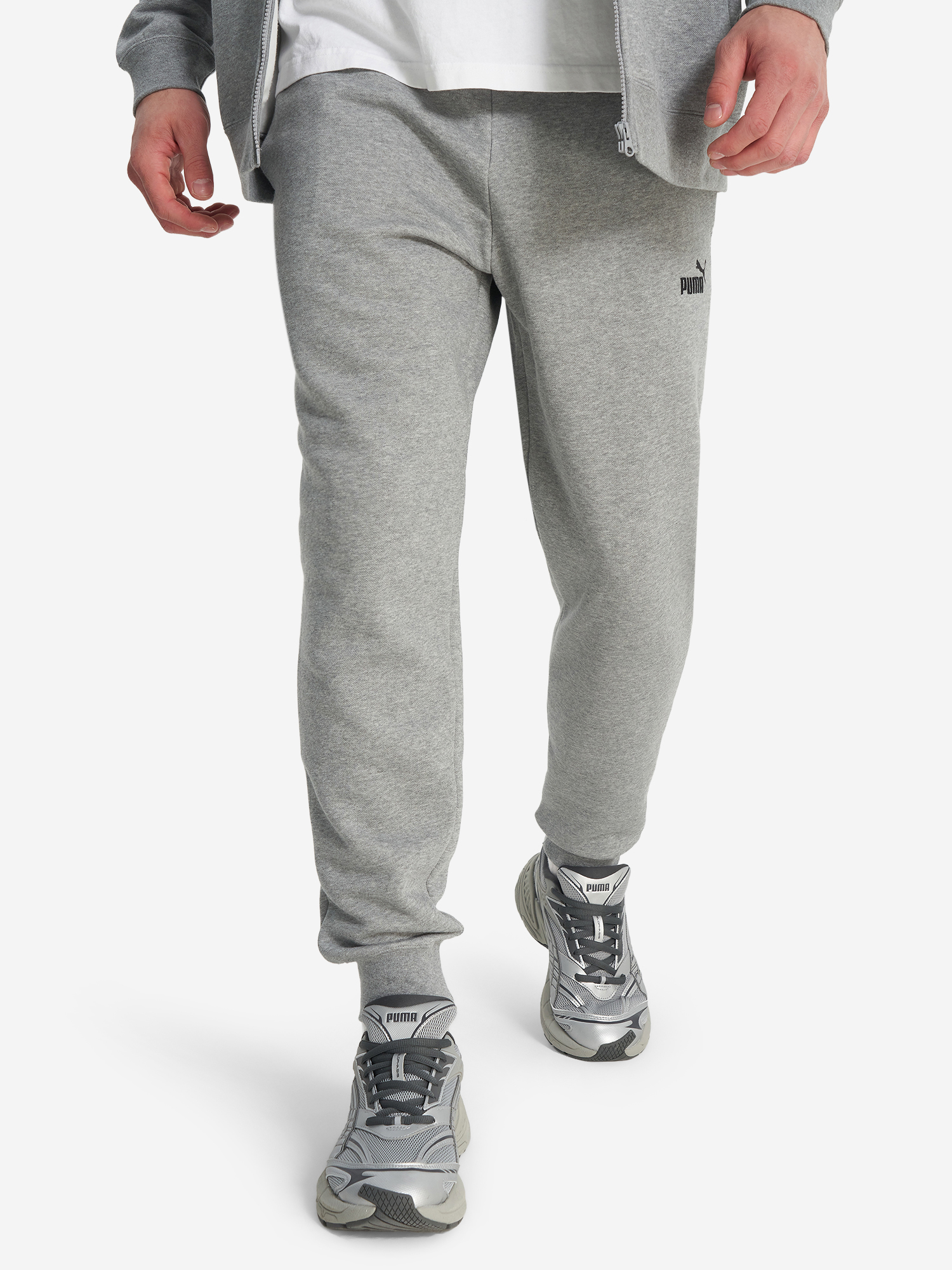 Брюки мужские PUMA Ess No. 1 Logo, Серый
